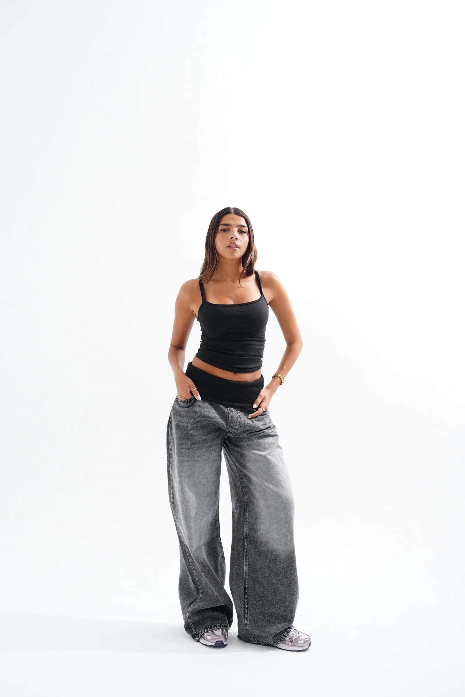 Grey TURN OVER DENIM — view 3