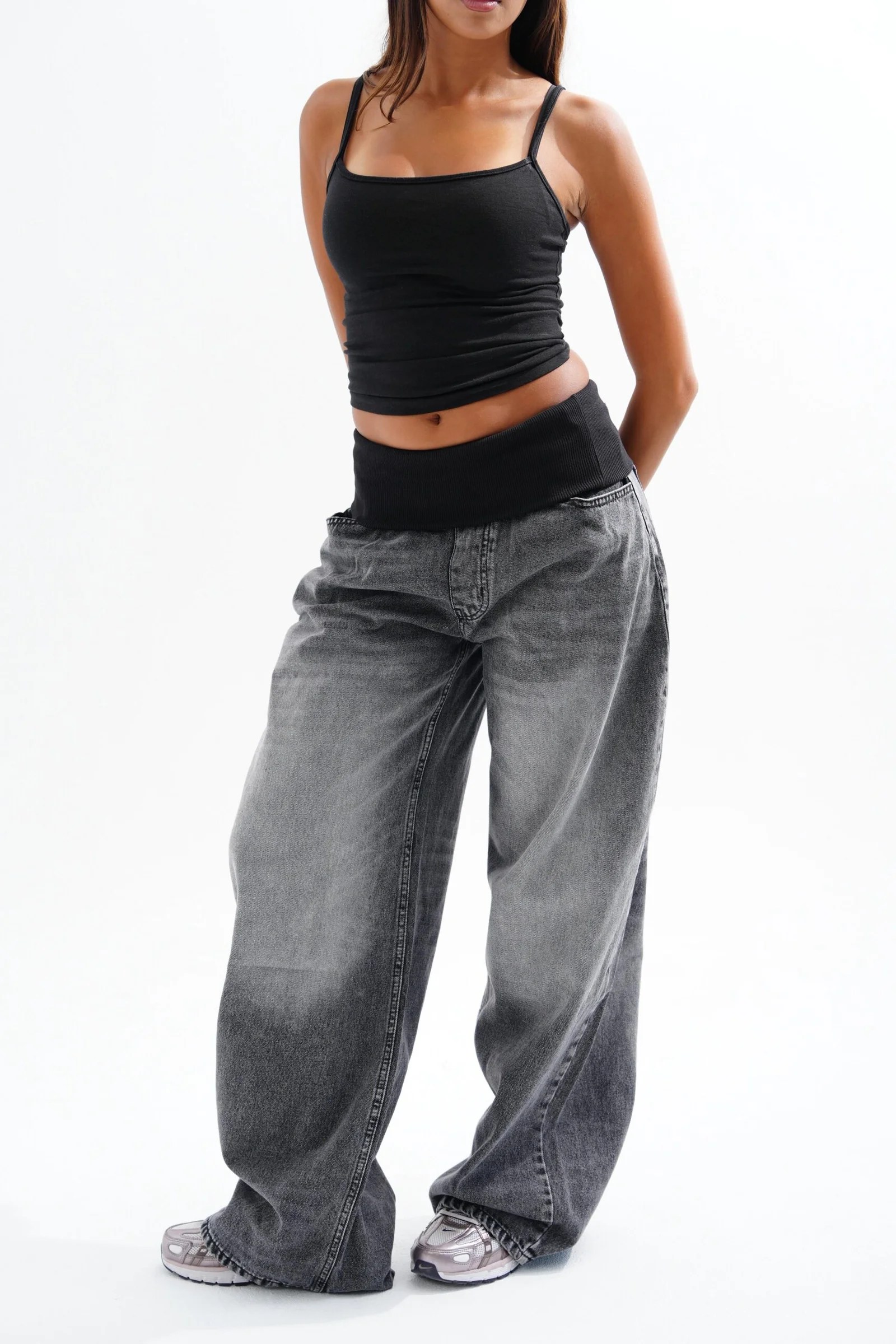 Grey TURN OVER DENIM — view 4