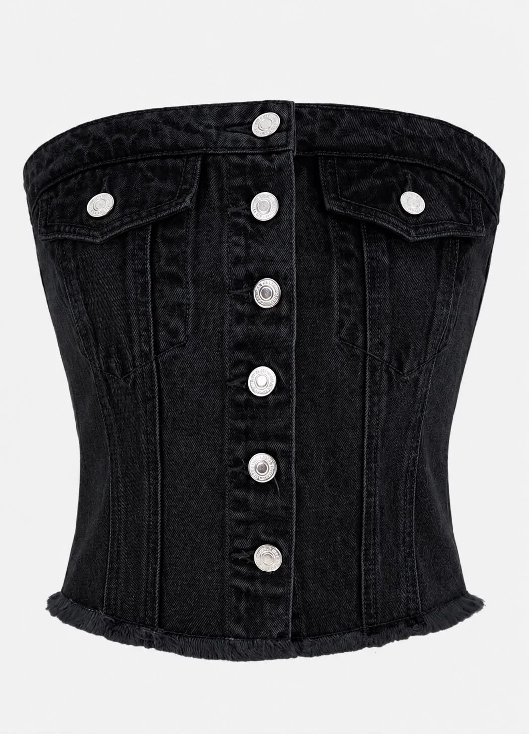 Black Corset Denim