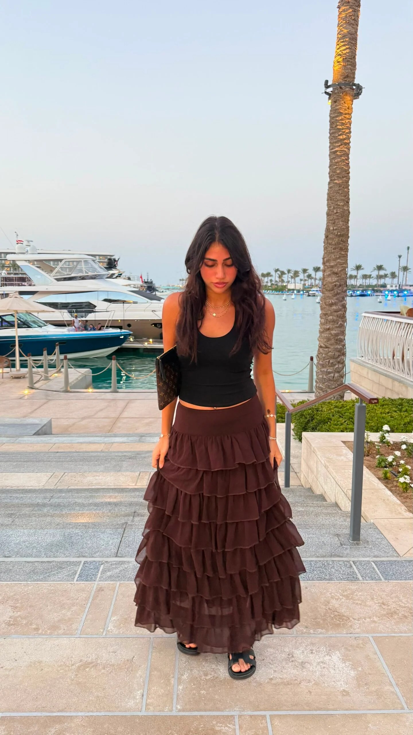 THE RUFFLE MAXI SKIRT — view 7