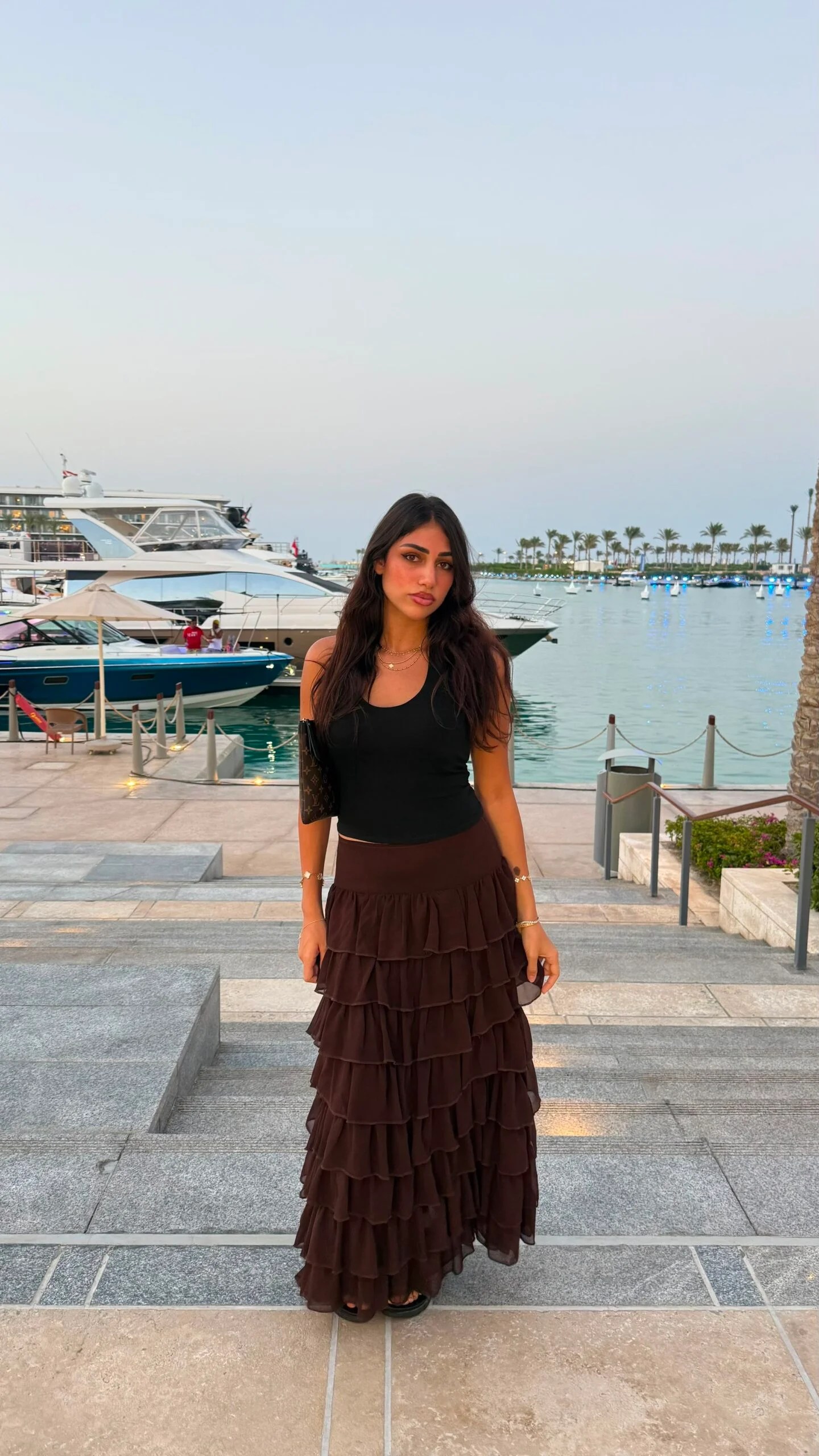 THE RUFFLE MAXI SKIRT — view 8