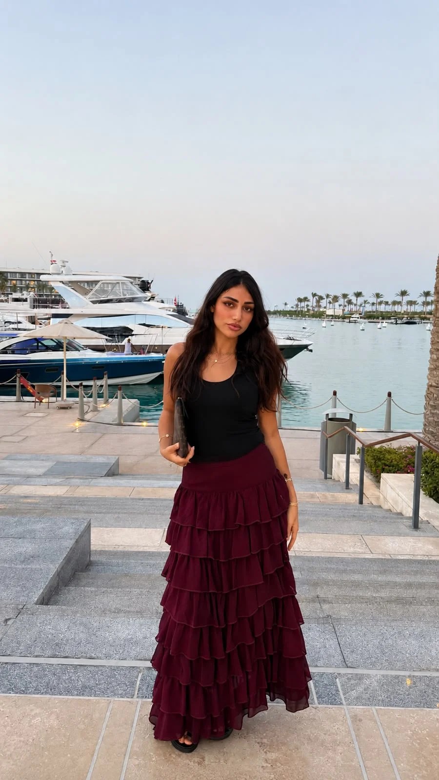 THE RUFFLE MAXI SKIRT — view 14