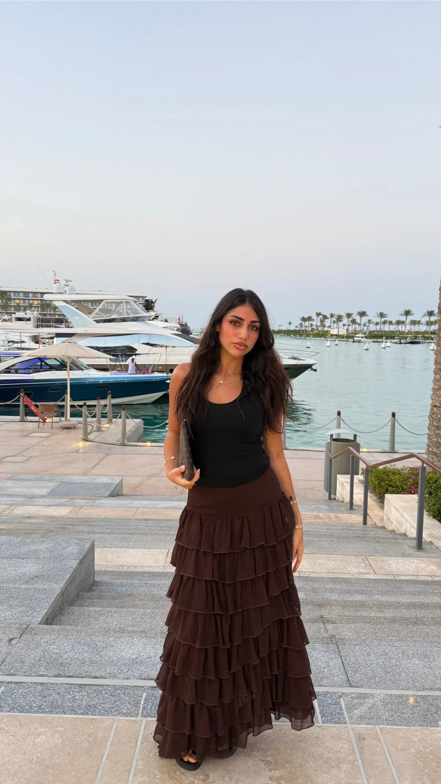 THE RUFFLE MAXI SKIRT — view 4