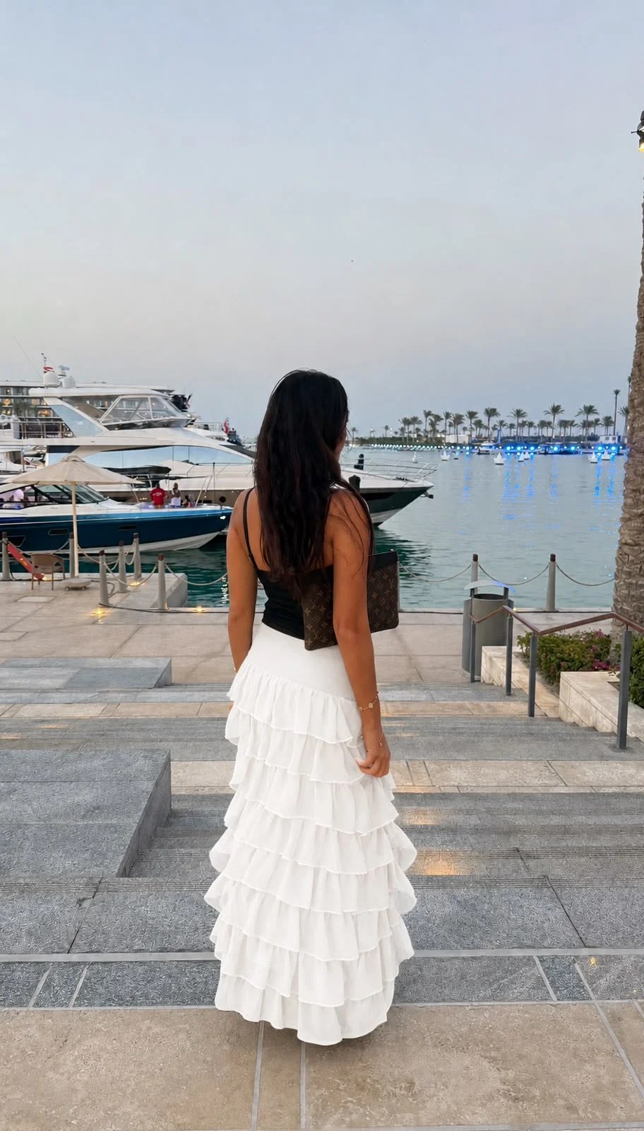 THE RUFFLE MAXI SKIRT — view 6