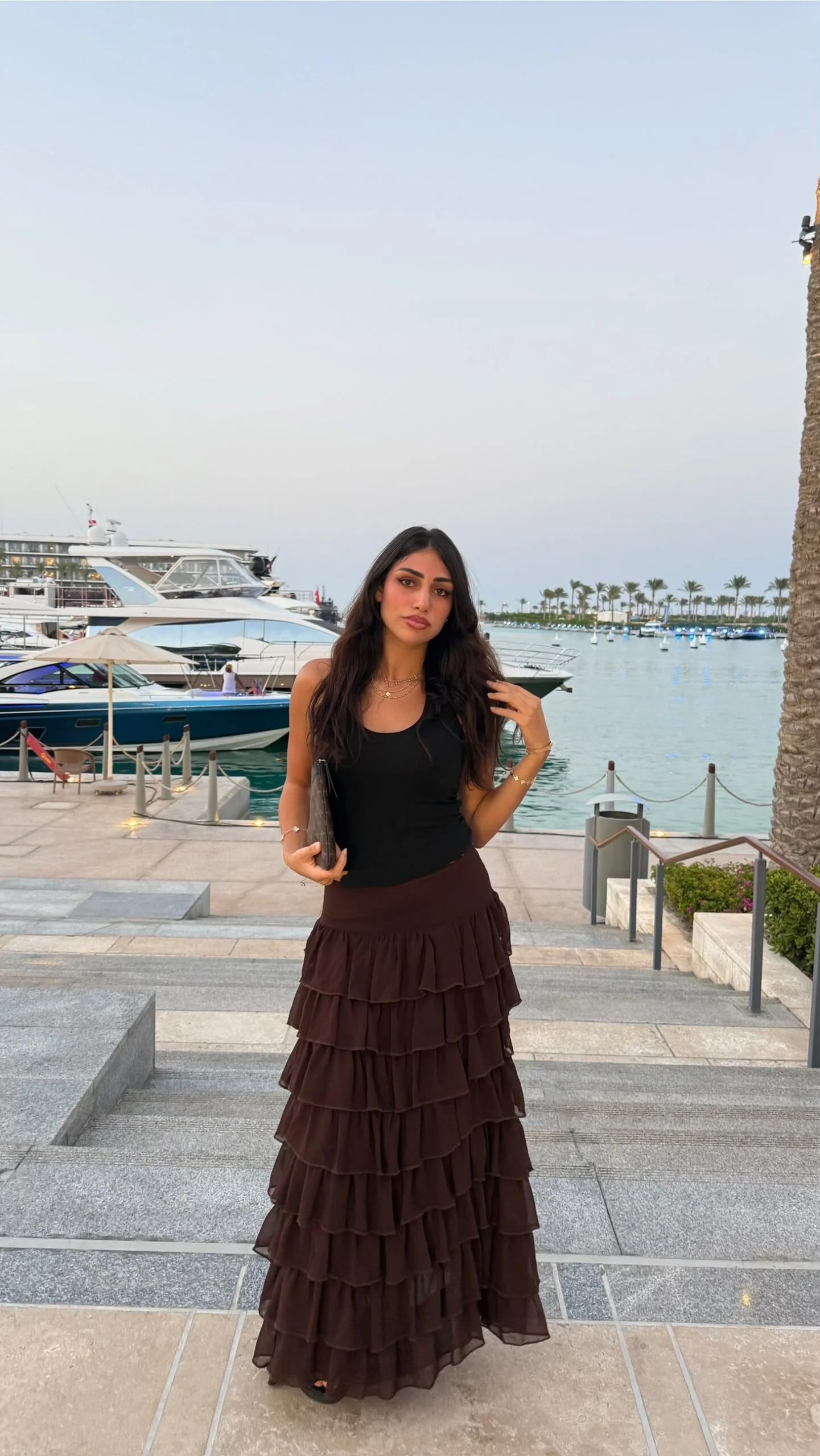 THE RUFFLE MAXI SKIRT — view 3