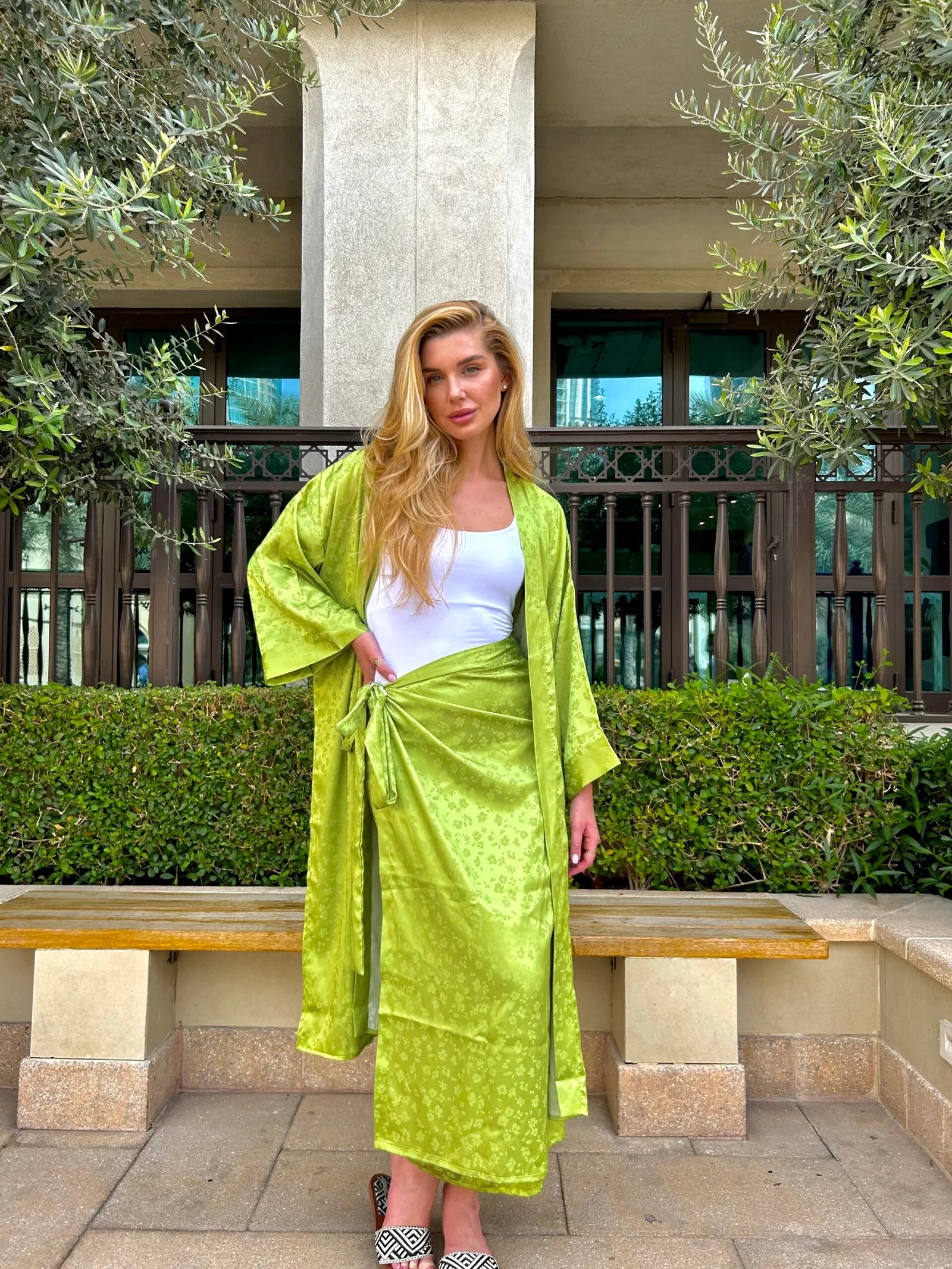 Kiwi Silk Set