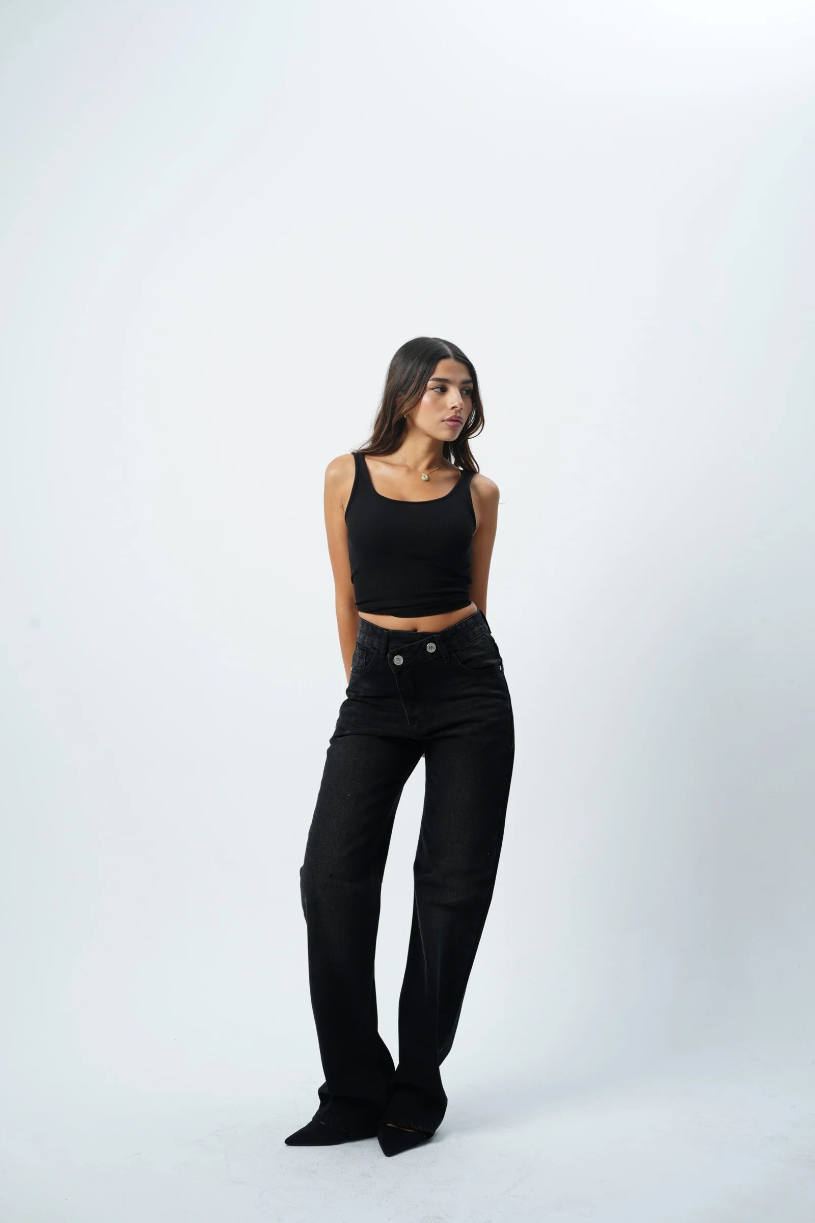 Crisscross Straight Denim — view 14