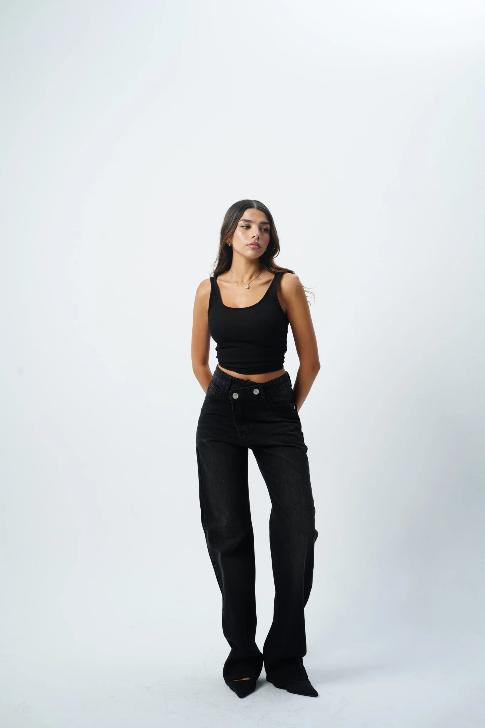 Crisscross Straight Denim — view 13
