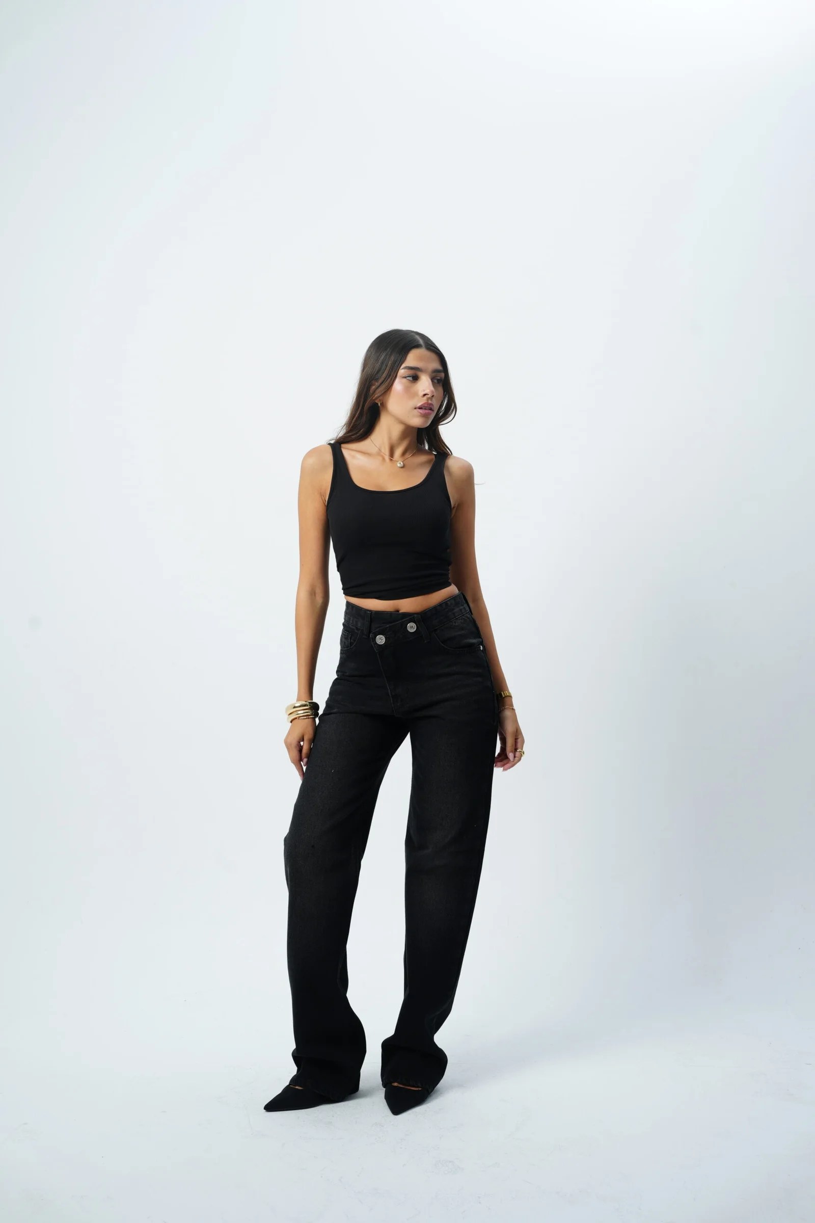 Crisscross Straight Denim — view 12