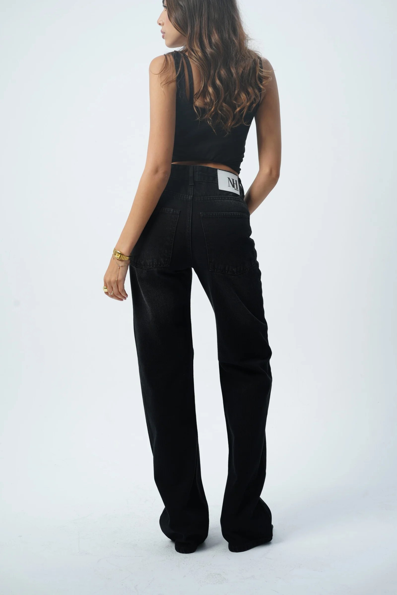 Crisscross Straight Denim — view 16