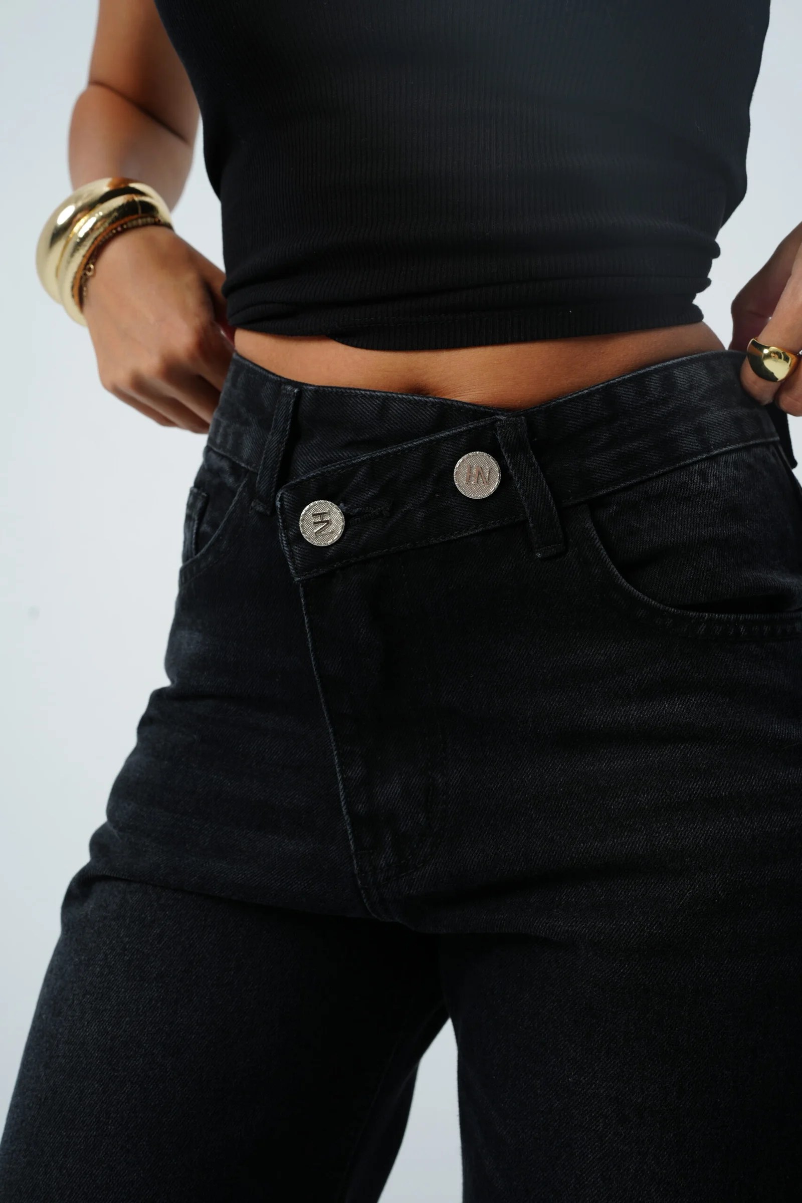 Crisscross Straight Denim — view 11