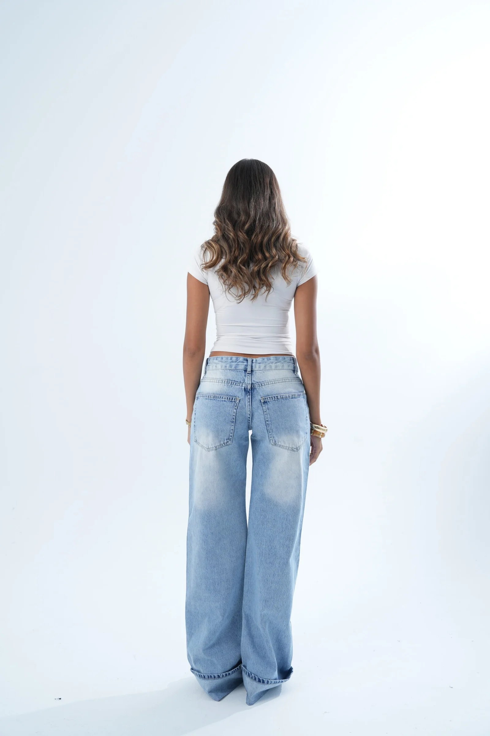 ICE Blue FOLDED DENIM — view 3