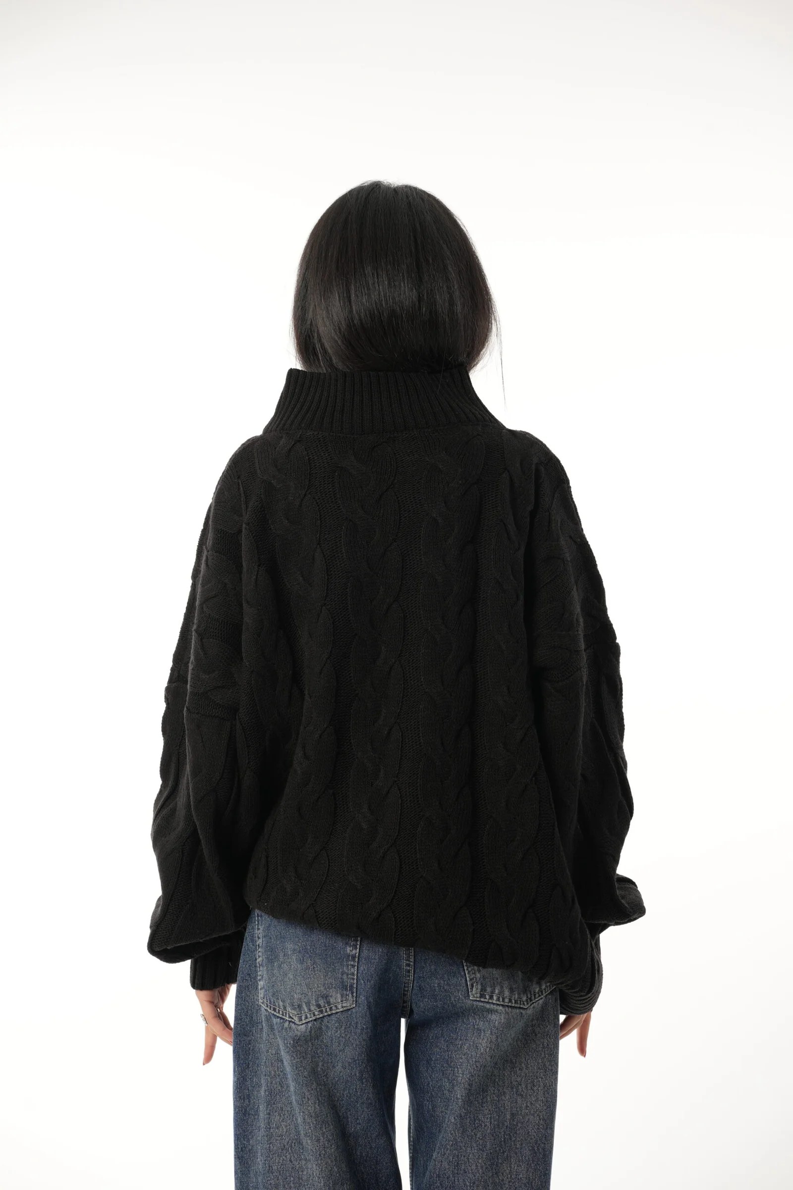Braided Knit Pullover — view 4