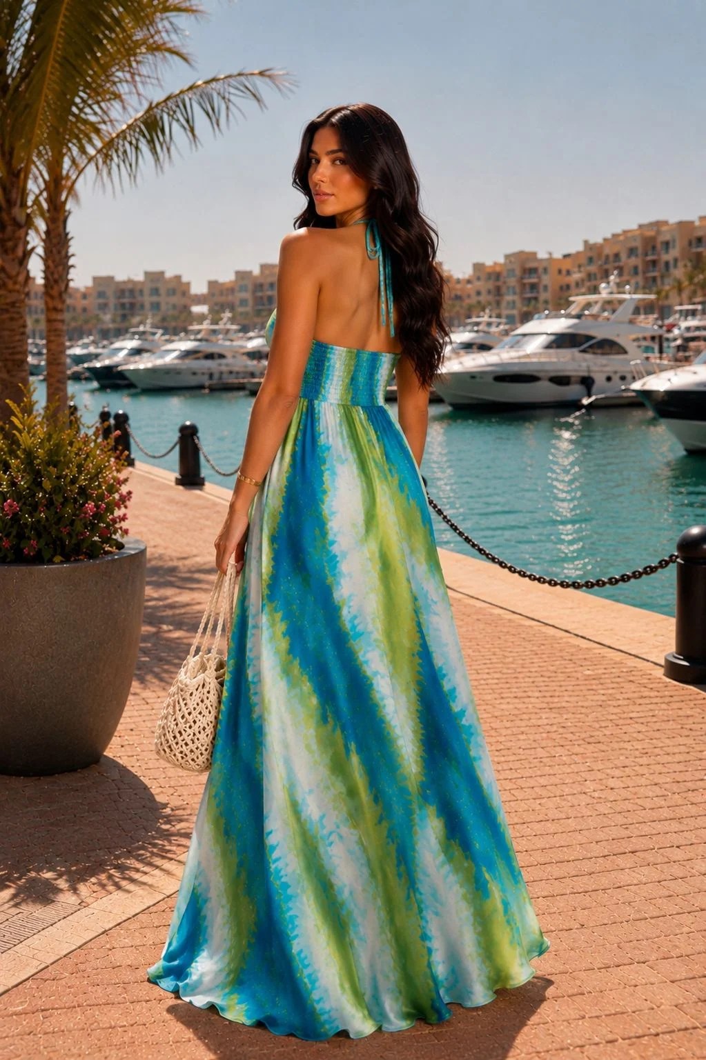 The Gradient Color Dress — view 4