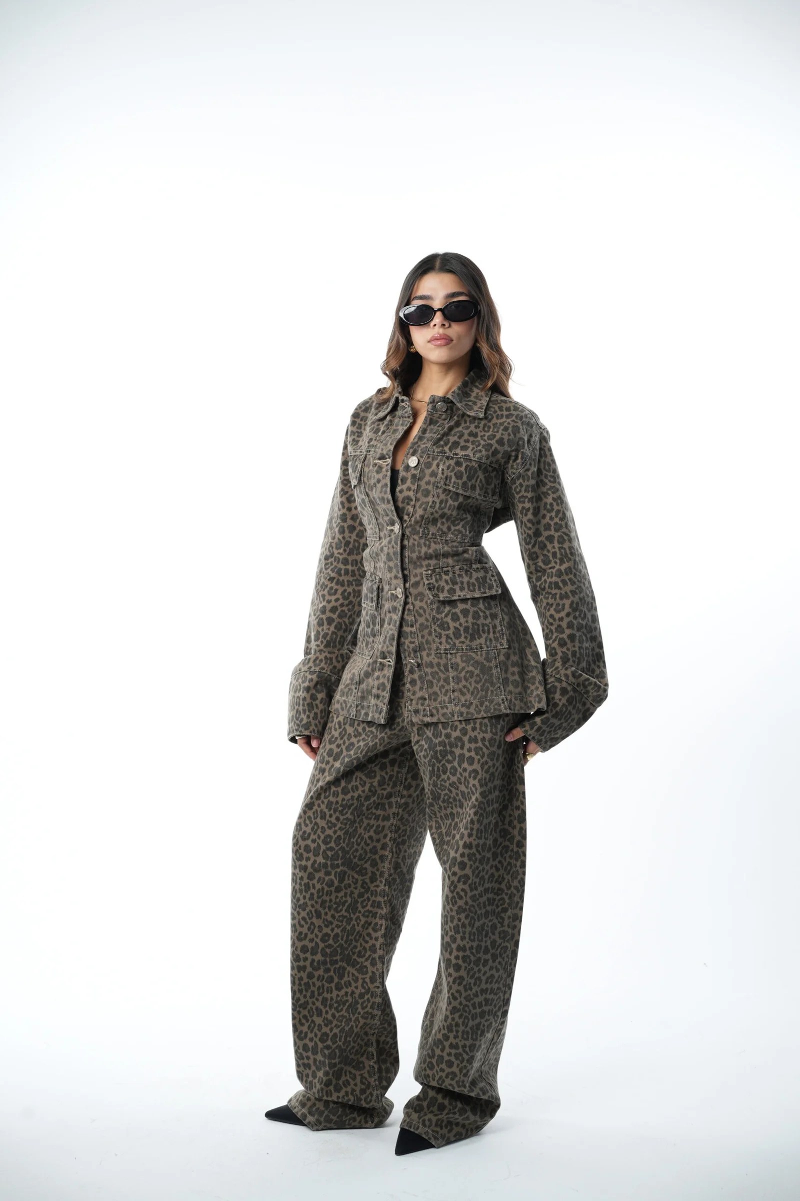 Leopard fitted jacket — view 6