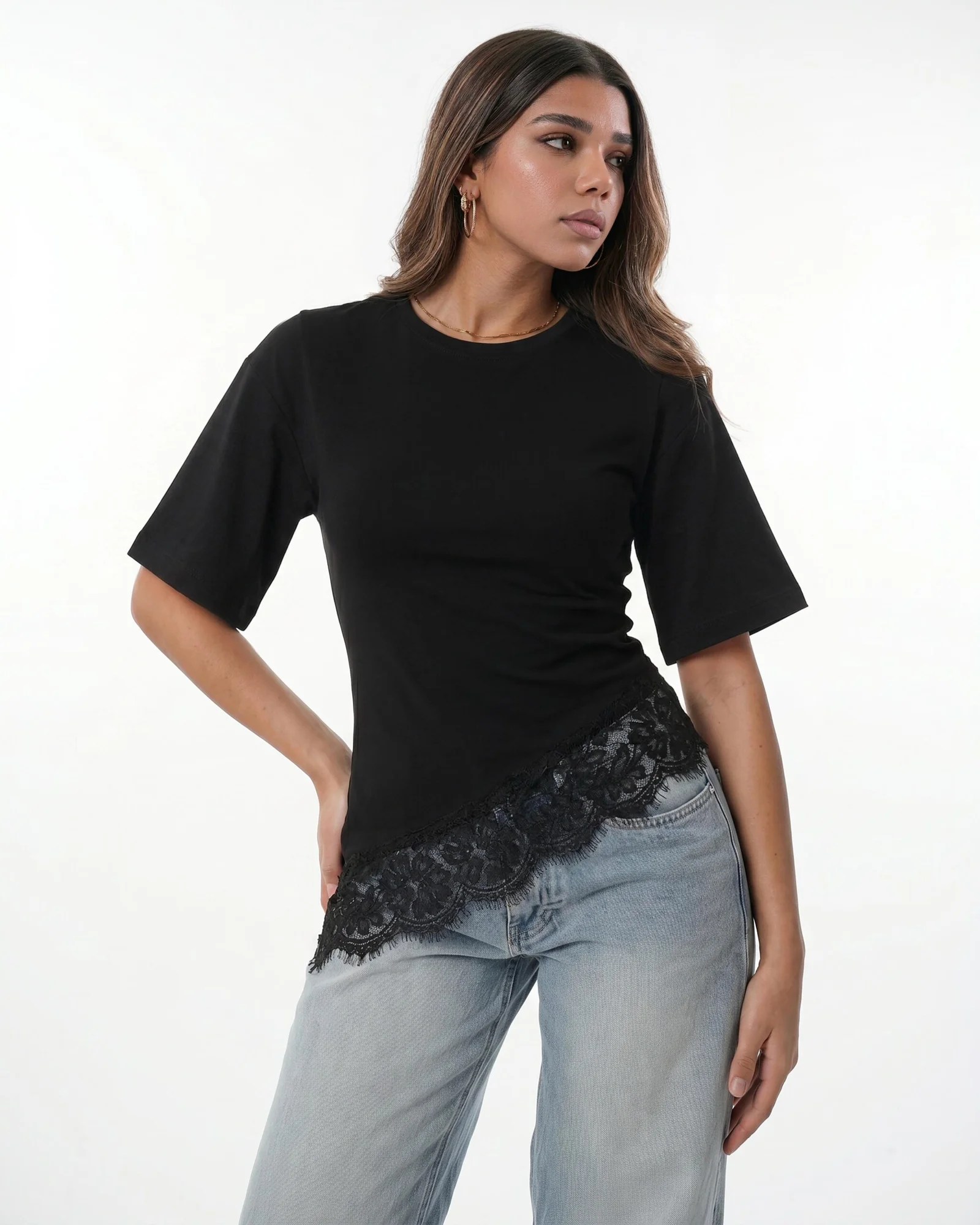 THE LACE SHIRT short sleeve — view 9
