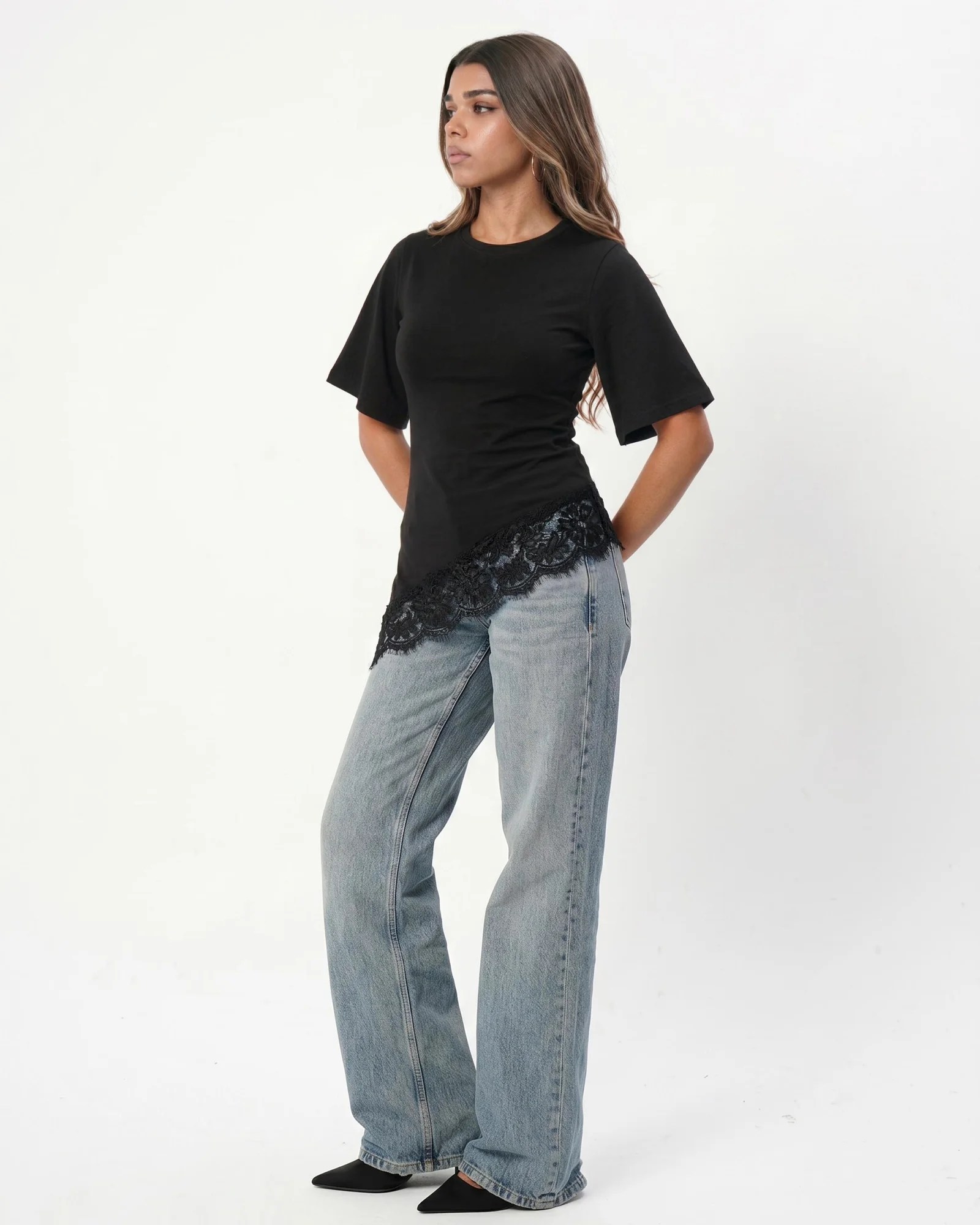 THE LACE SHIRT short sleeve — view 10