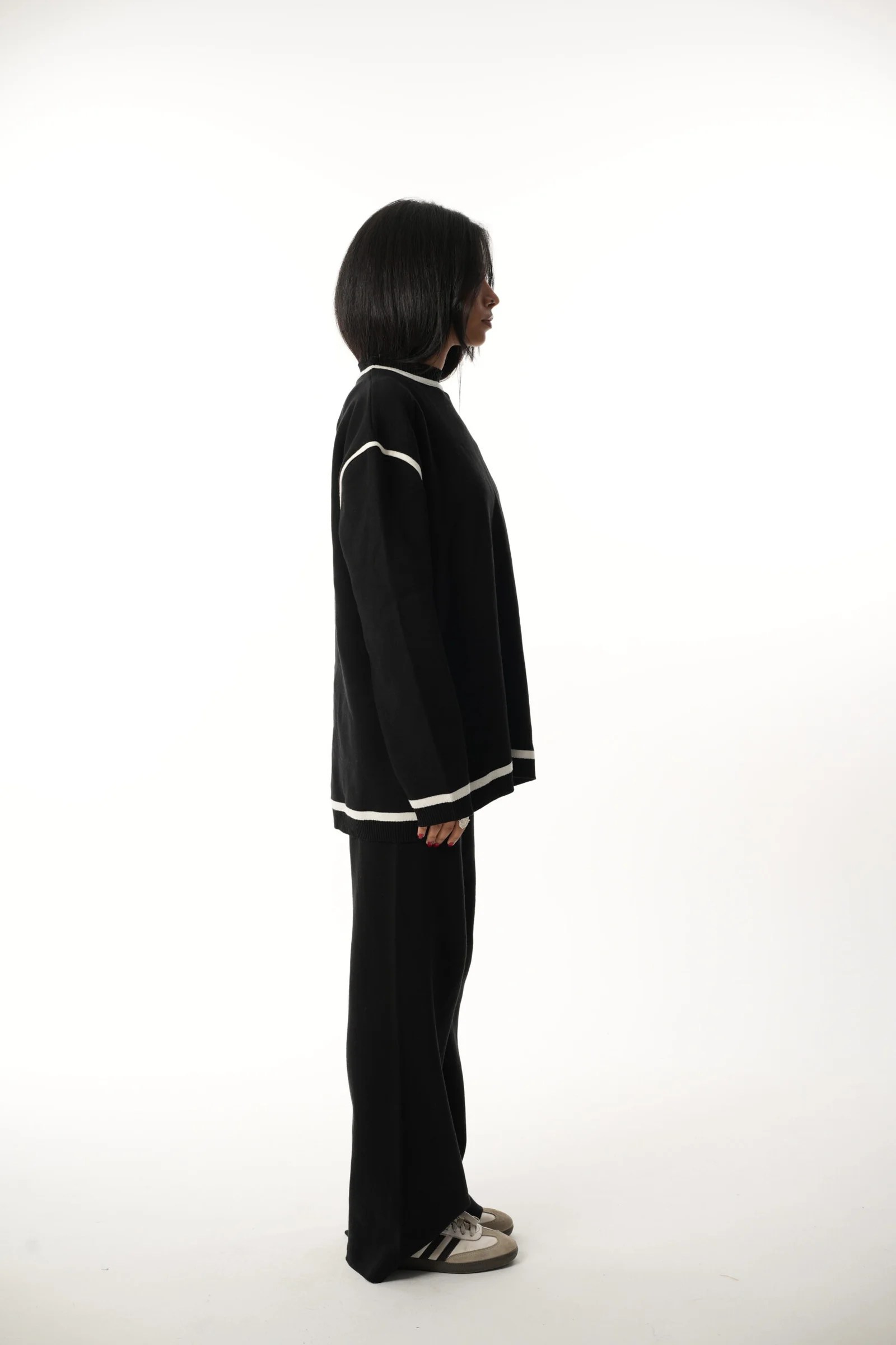 B&W knit set — view 8