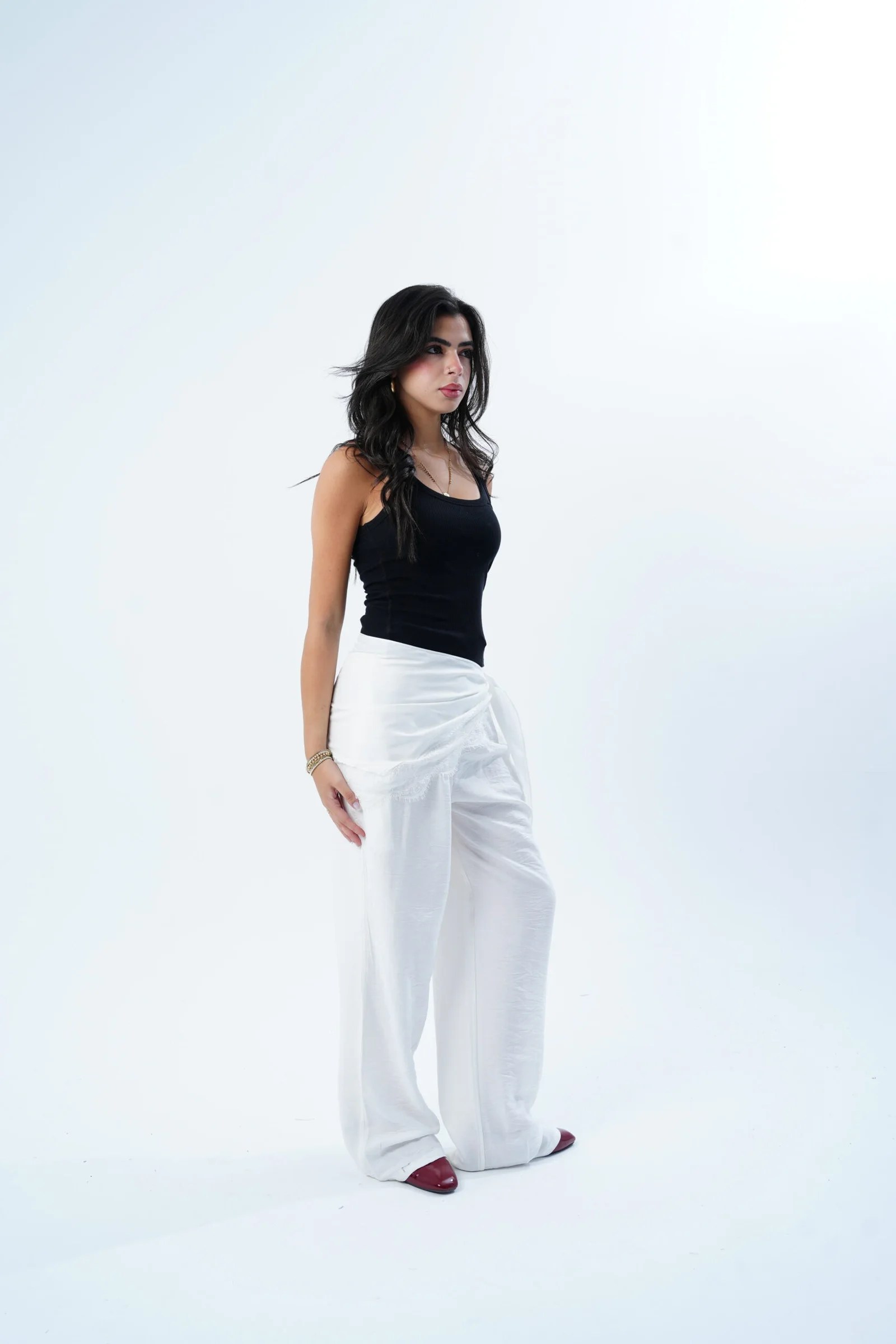 The Satin Scarf Pants — view 22