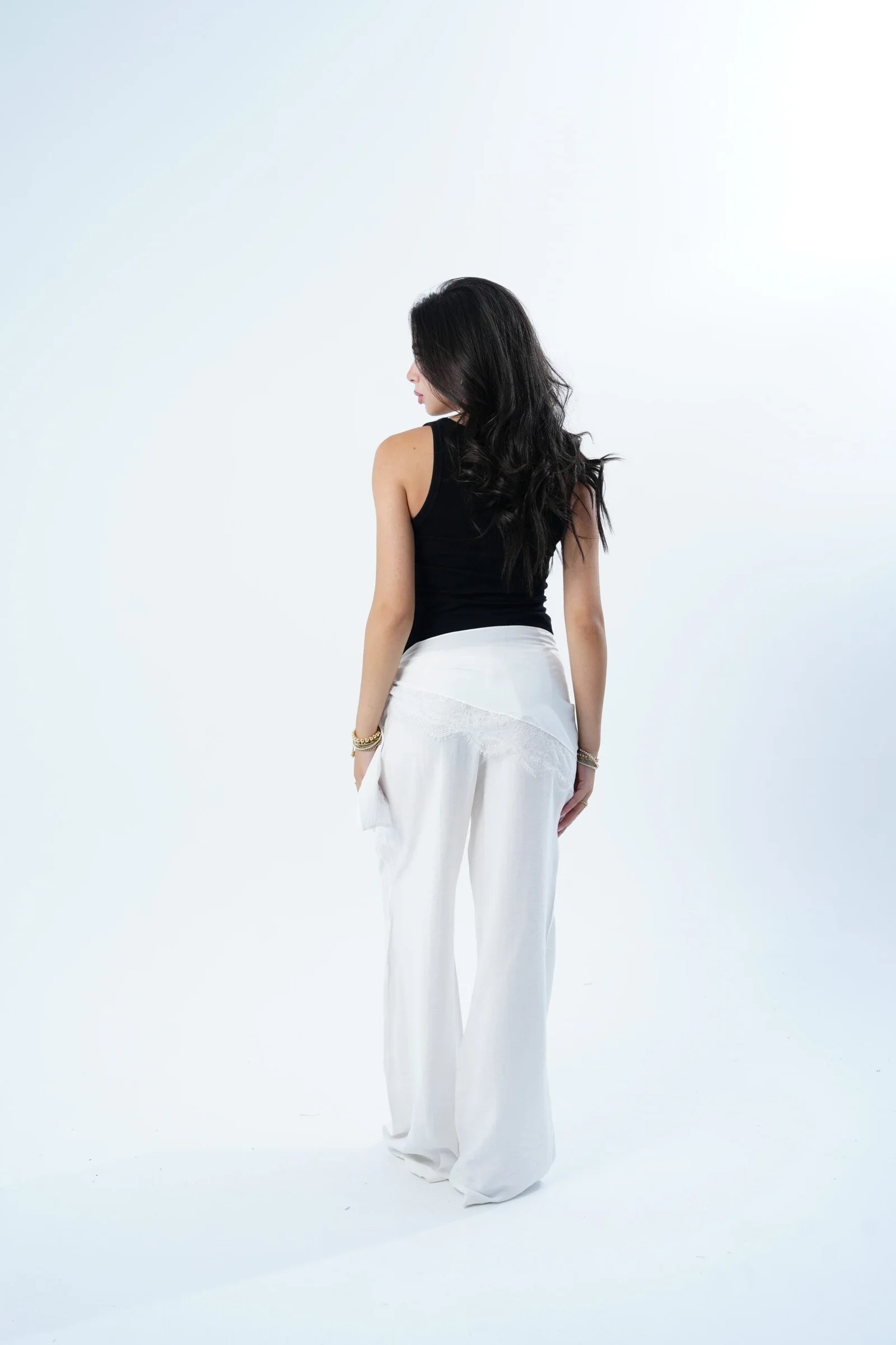 The Satin Scarf Pants — view 21