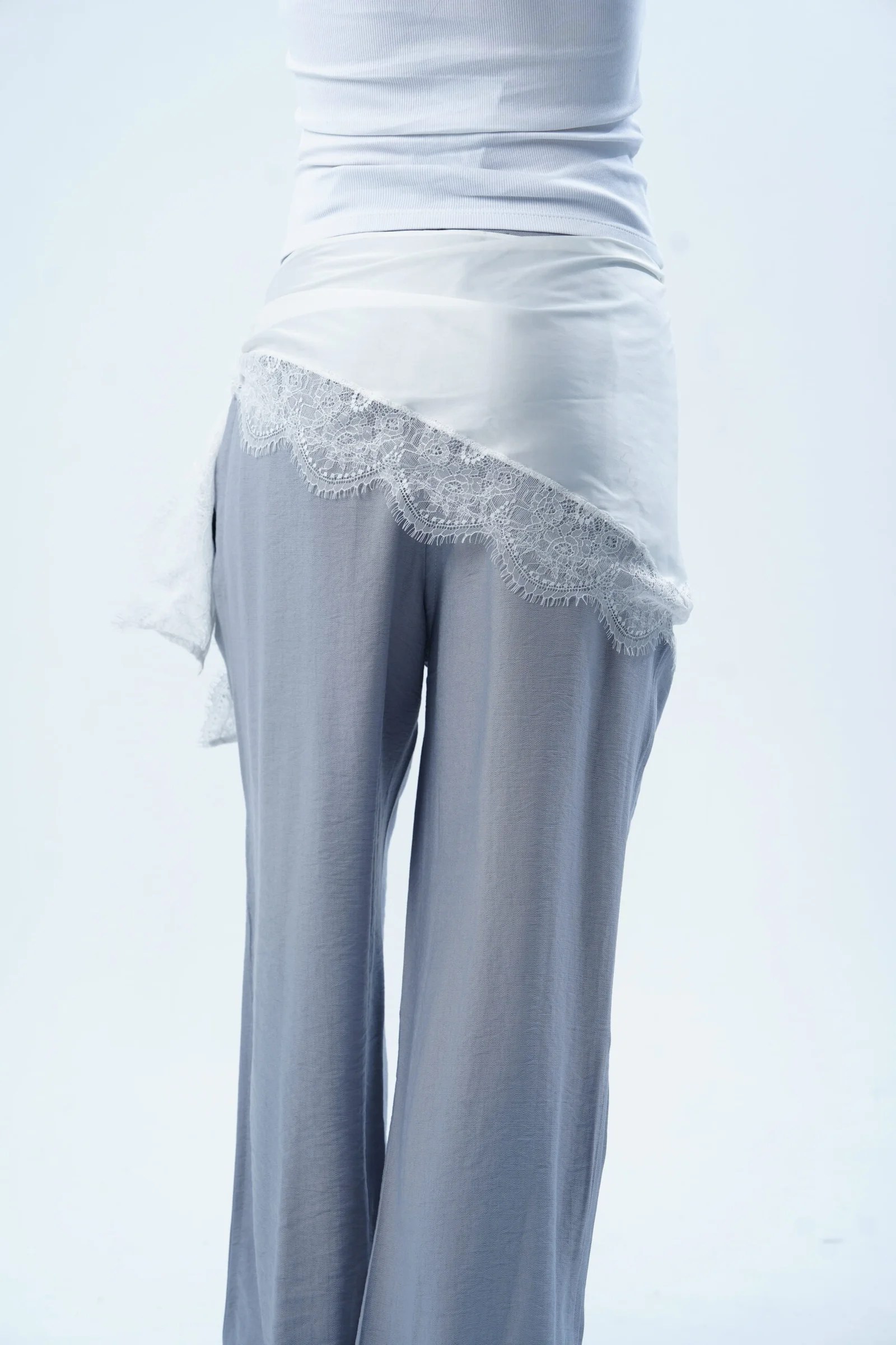 The Satin Scarf Pants — view 11