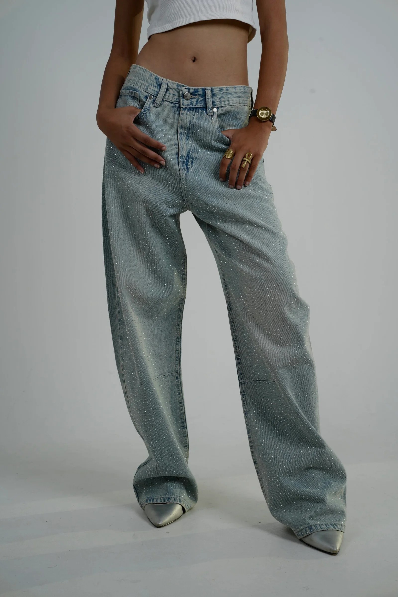 Rhinestone Denim — view 5