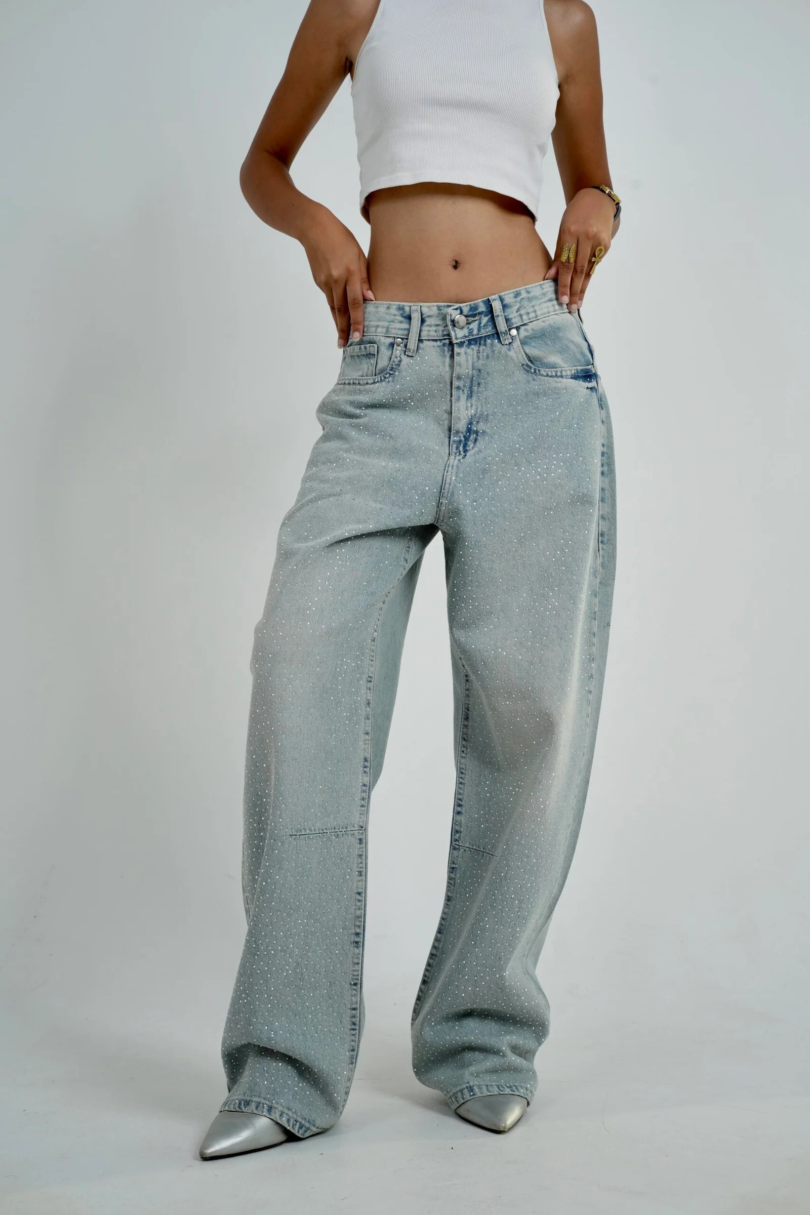 Rhinestone Denim — view 4