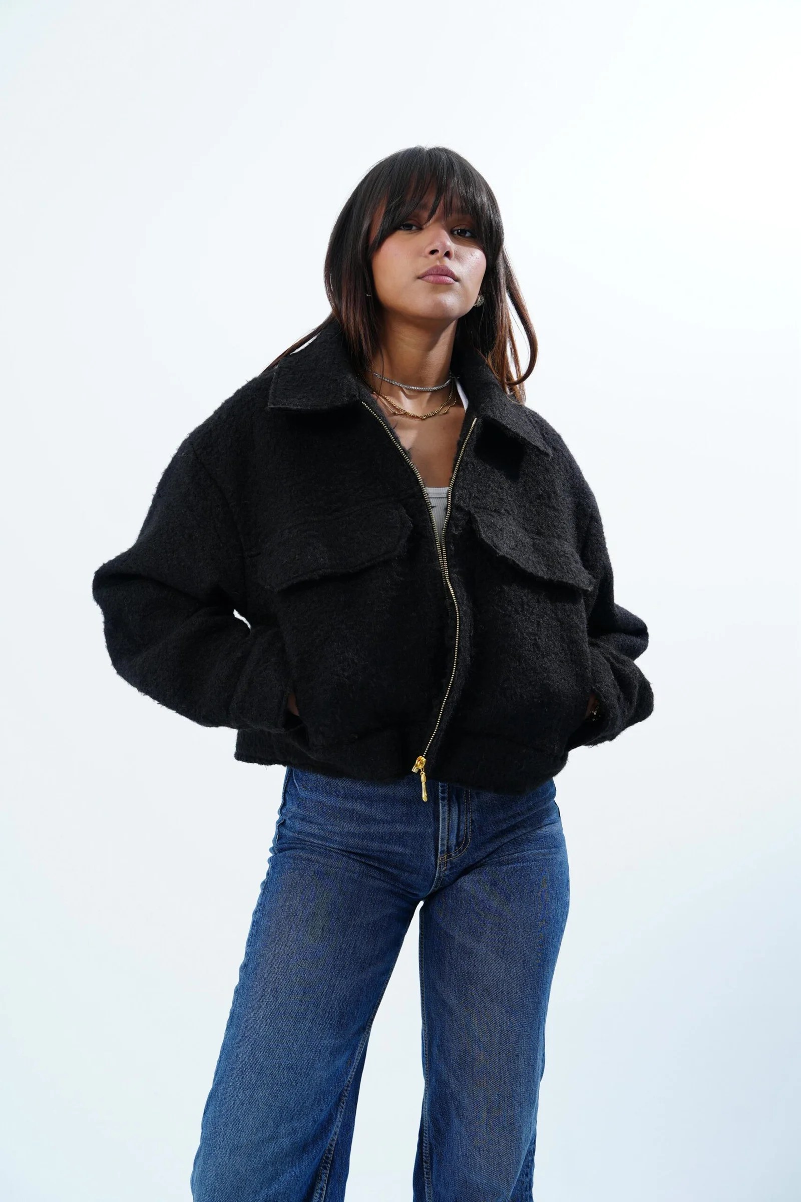 Curly Short Jacket — view 5