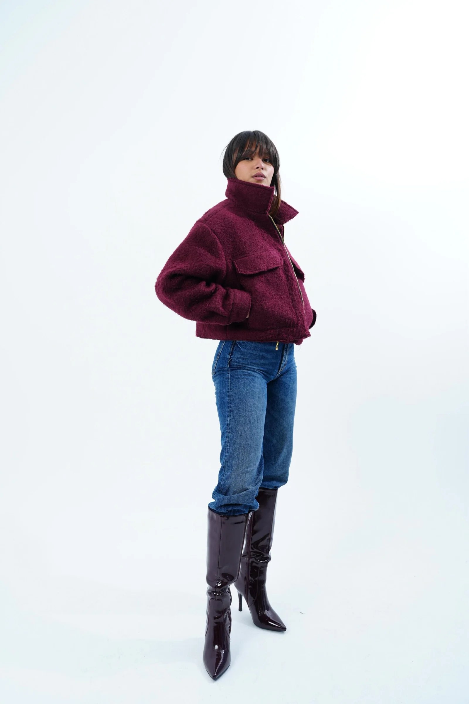Curly Short Jacket — view 21