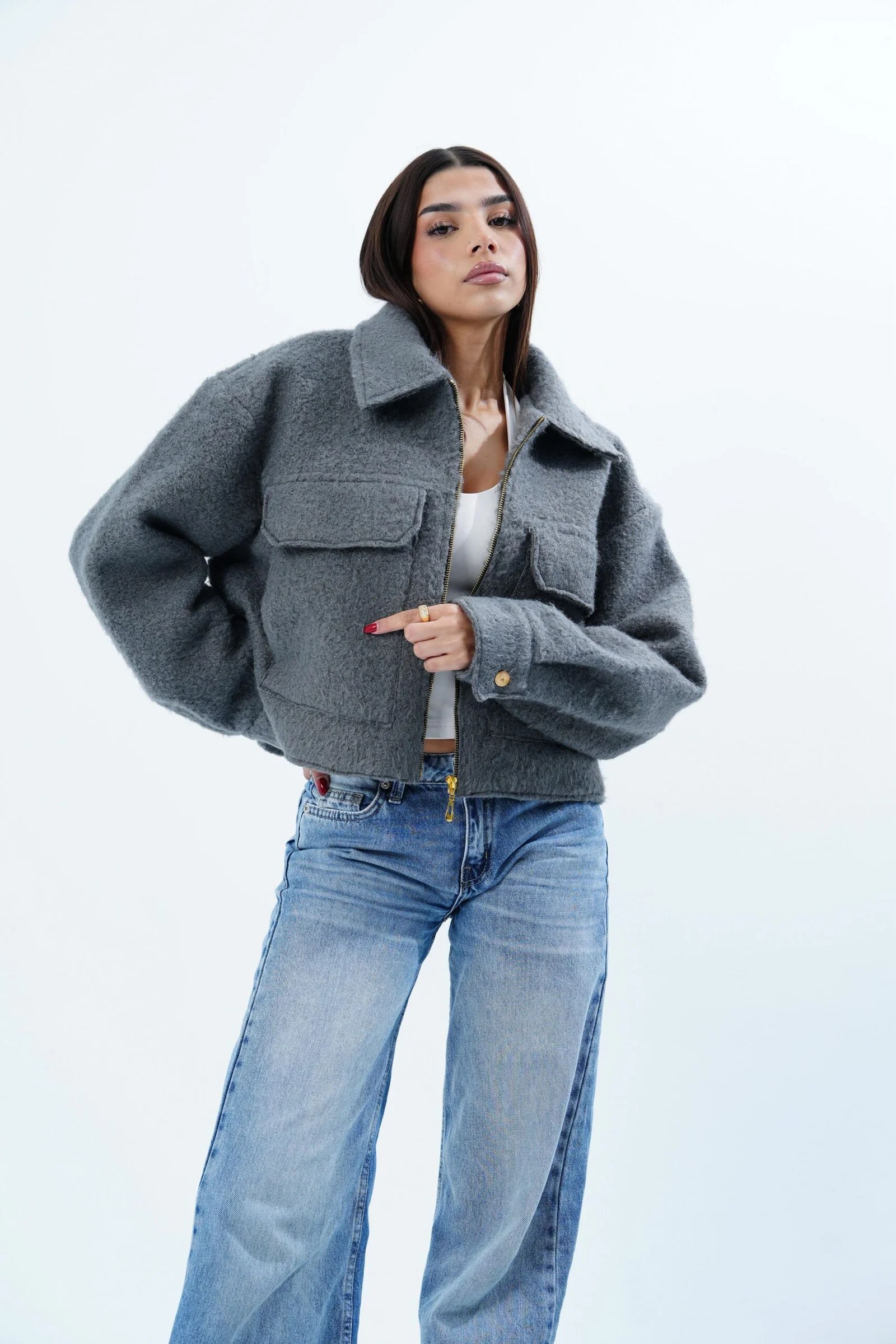 Curly Short Jacket — view 17