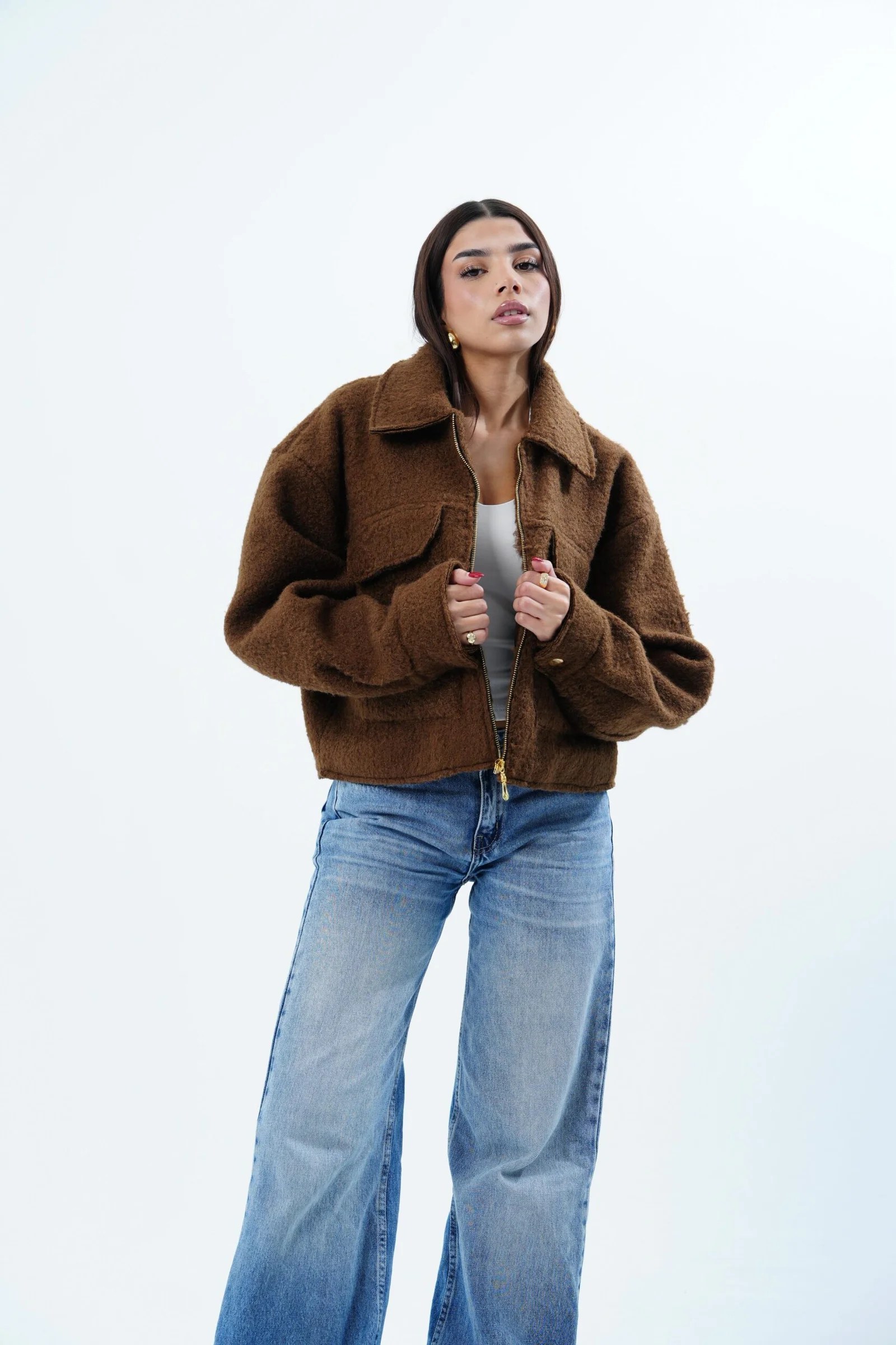 Curly Short Jacket — view 9