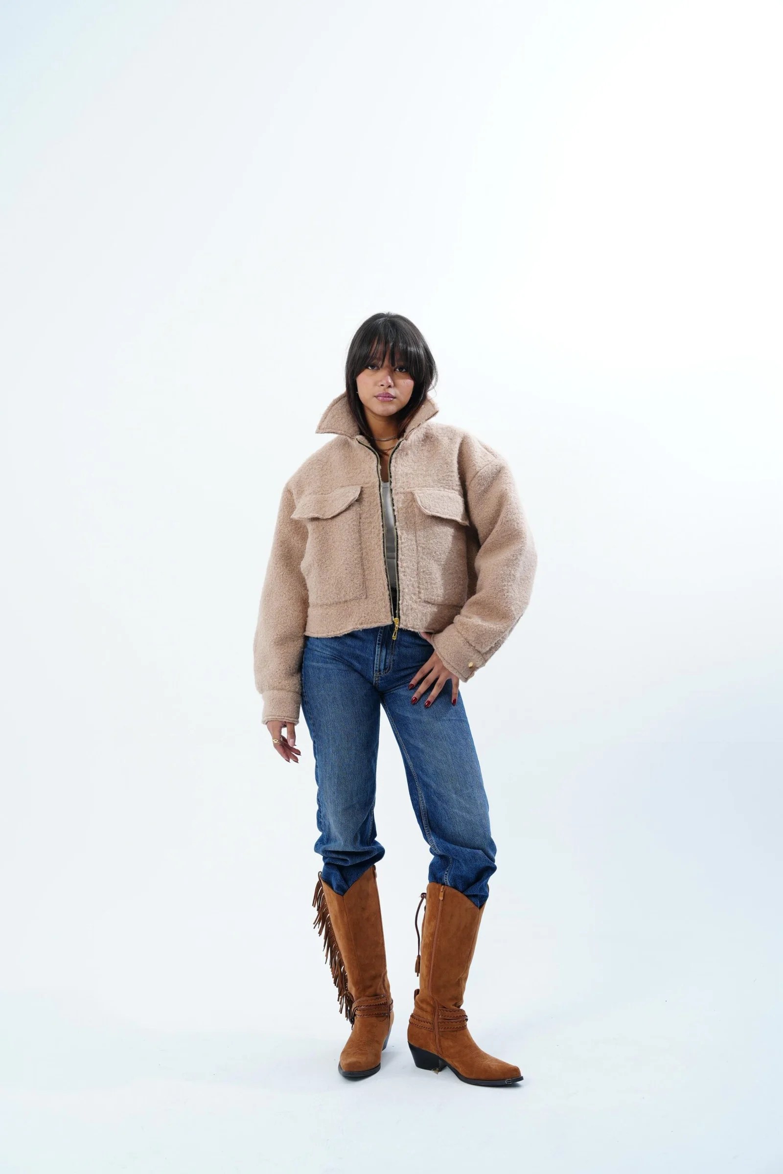 Curly Short Jacket — view 25