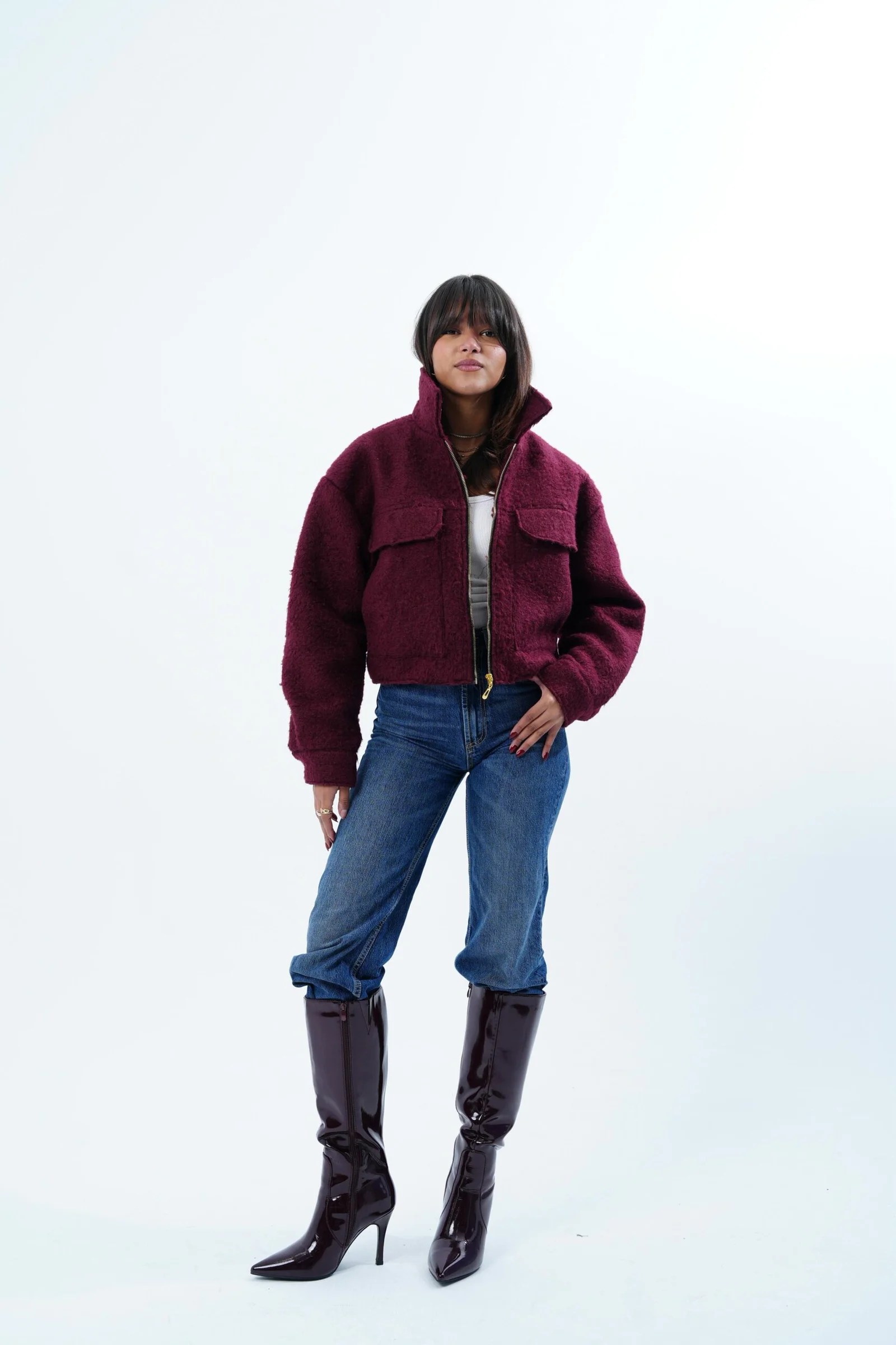 Curly Short Jacket — view 20