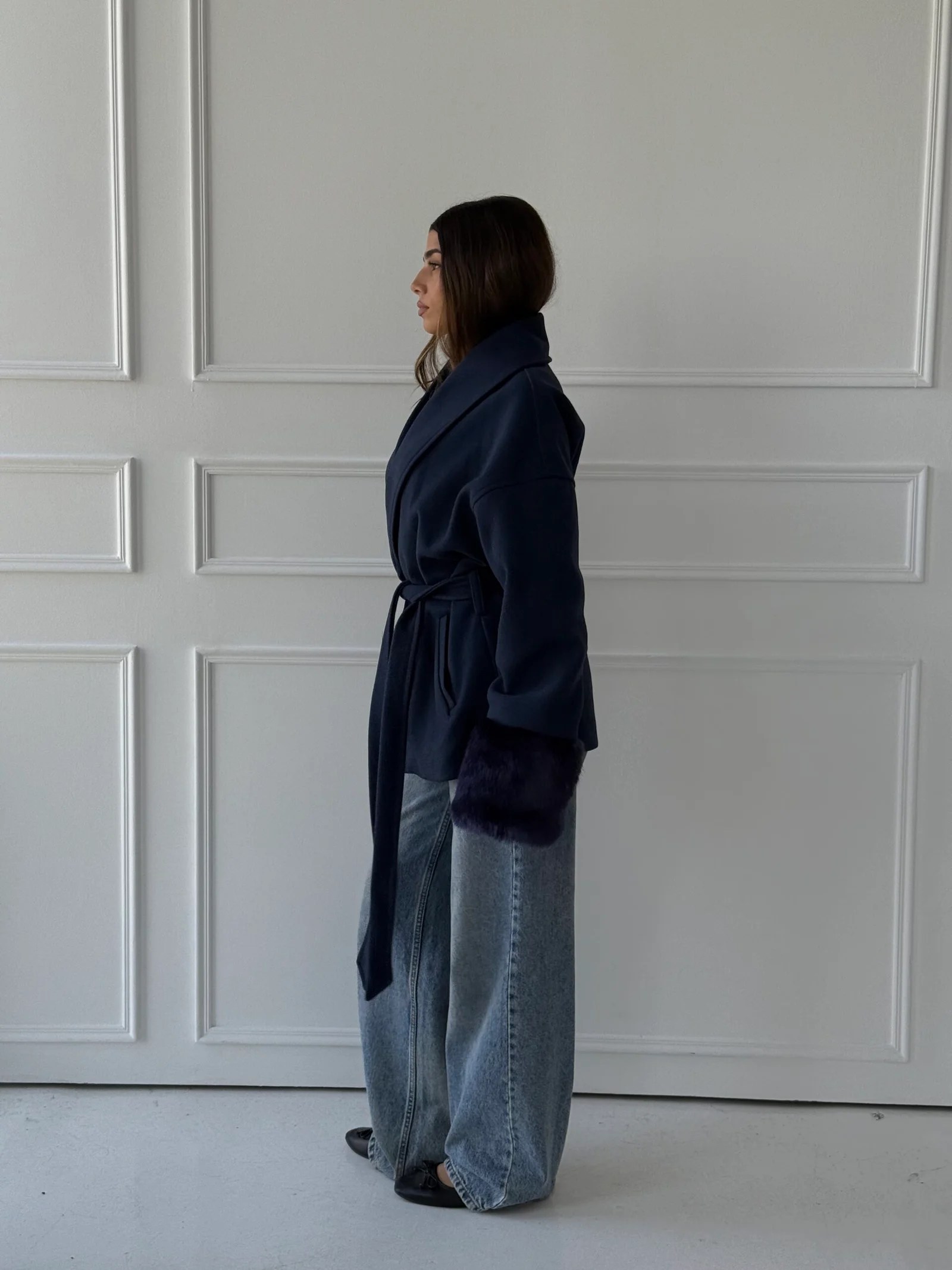 Fur Cuffs Coat — view 21