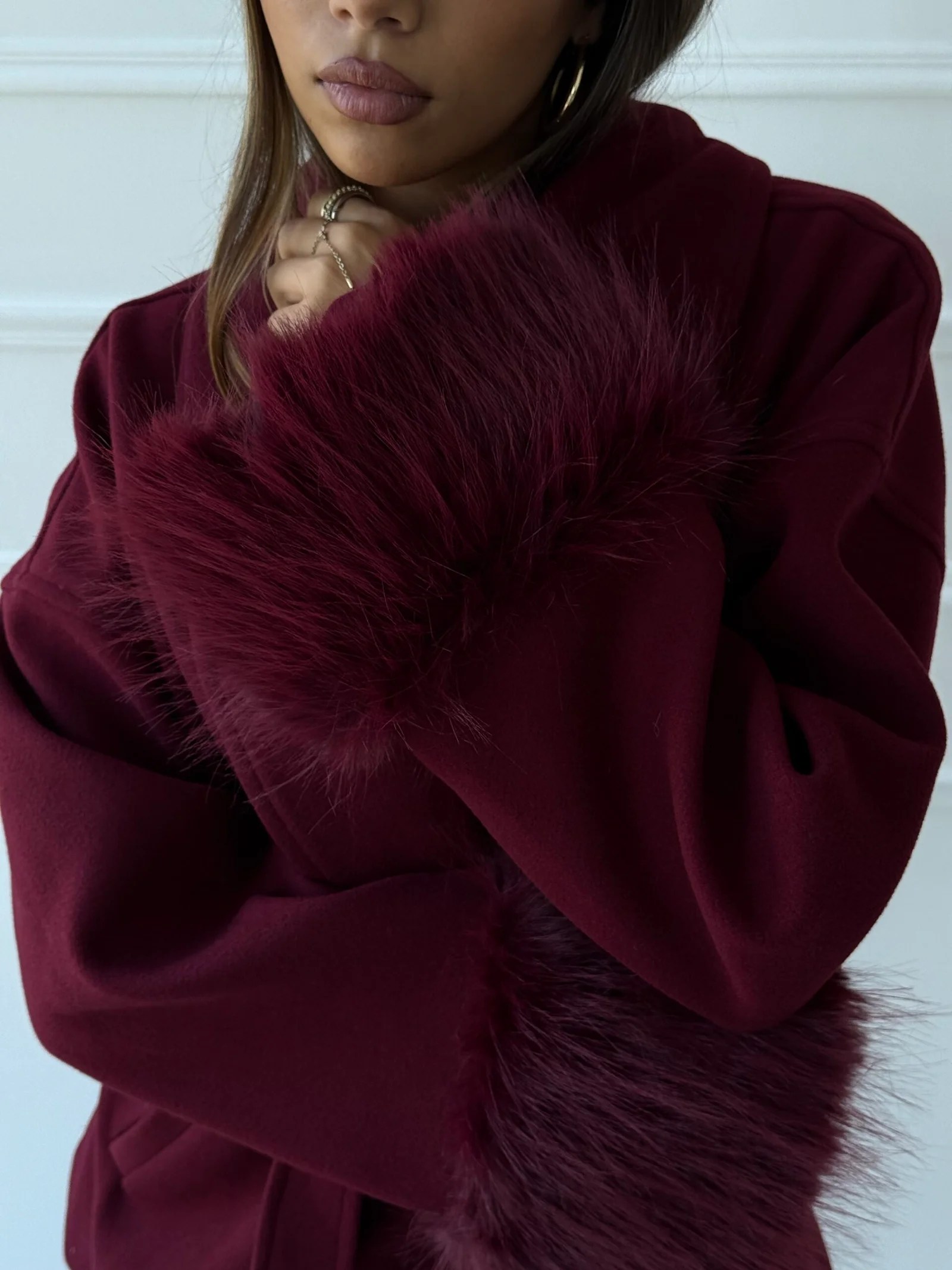 Fur Cuffs Coat — view 33