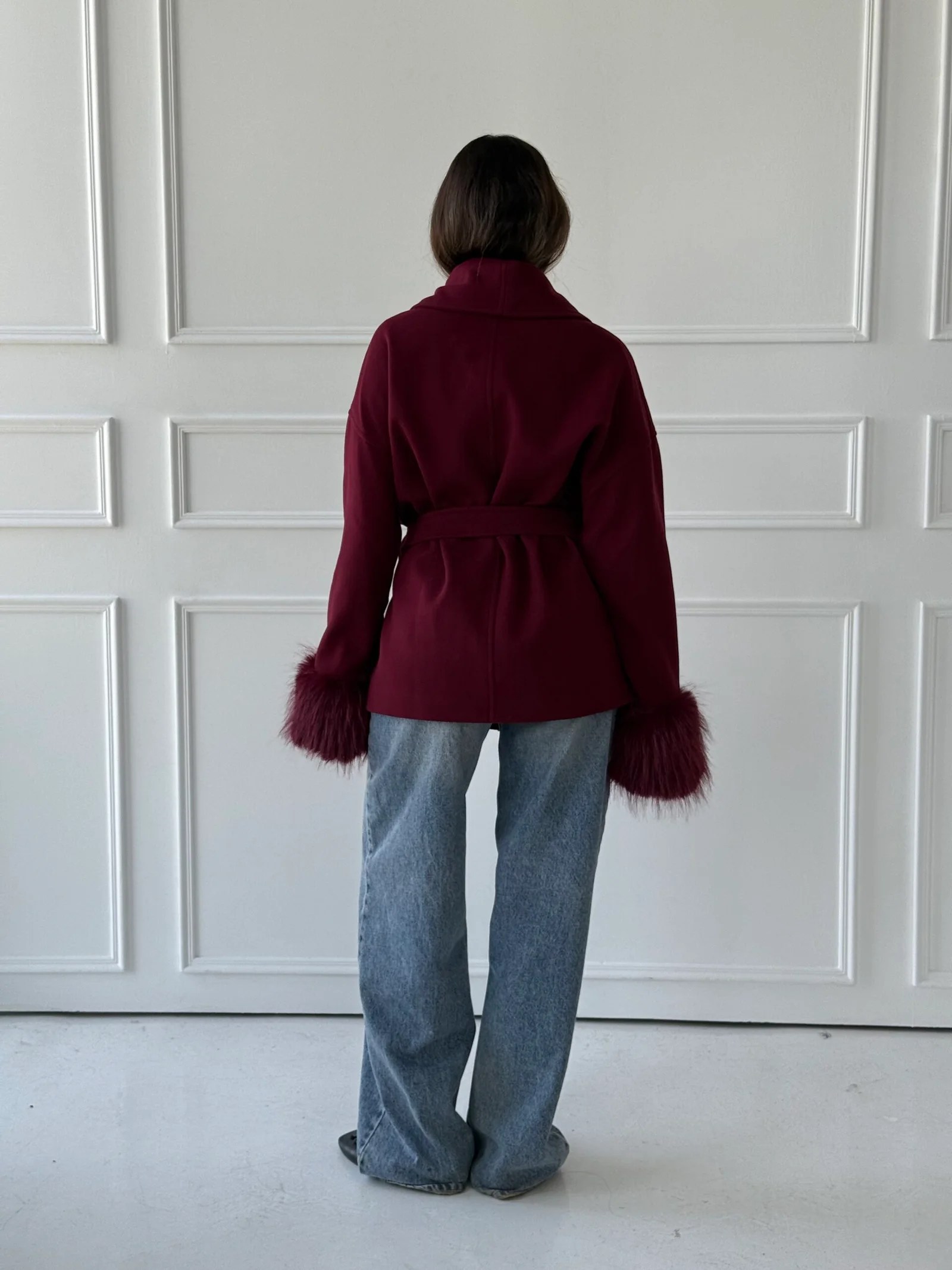 Fur Cuffs Coat — view 35