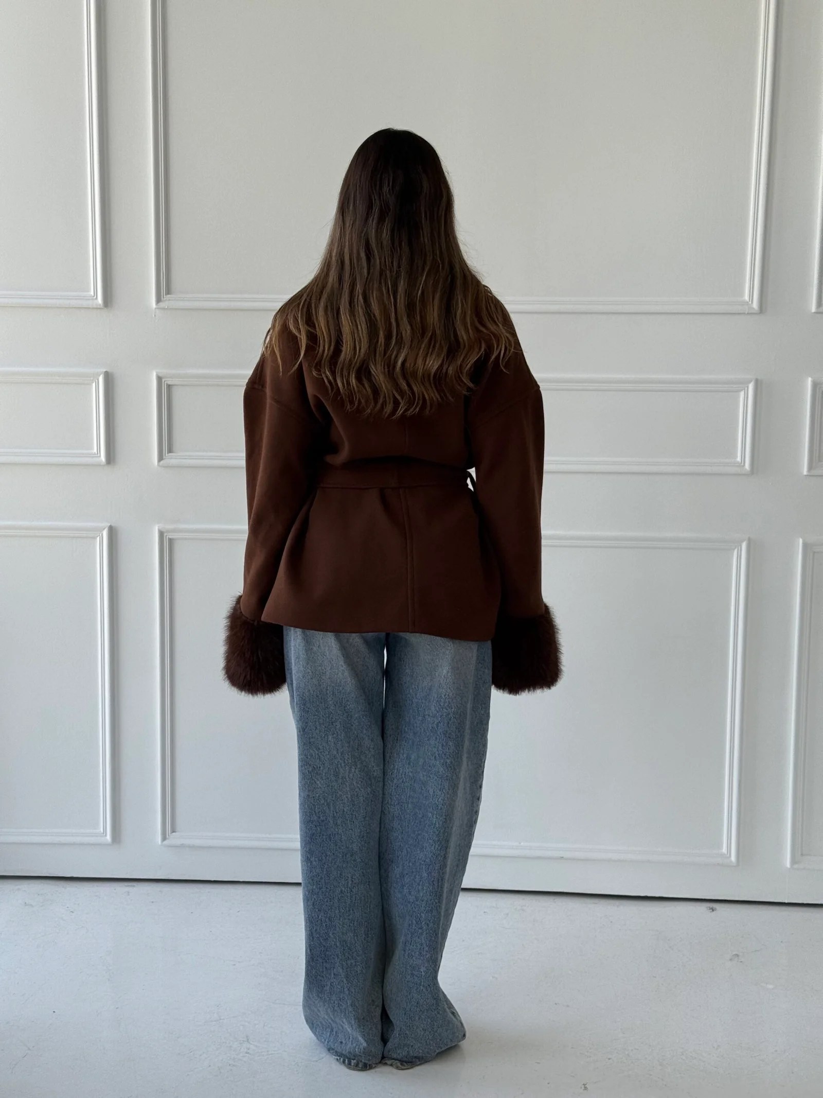 Fur Cuffs Coat — view 44
