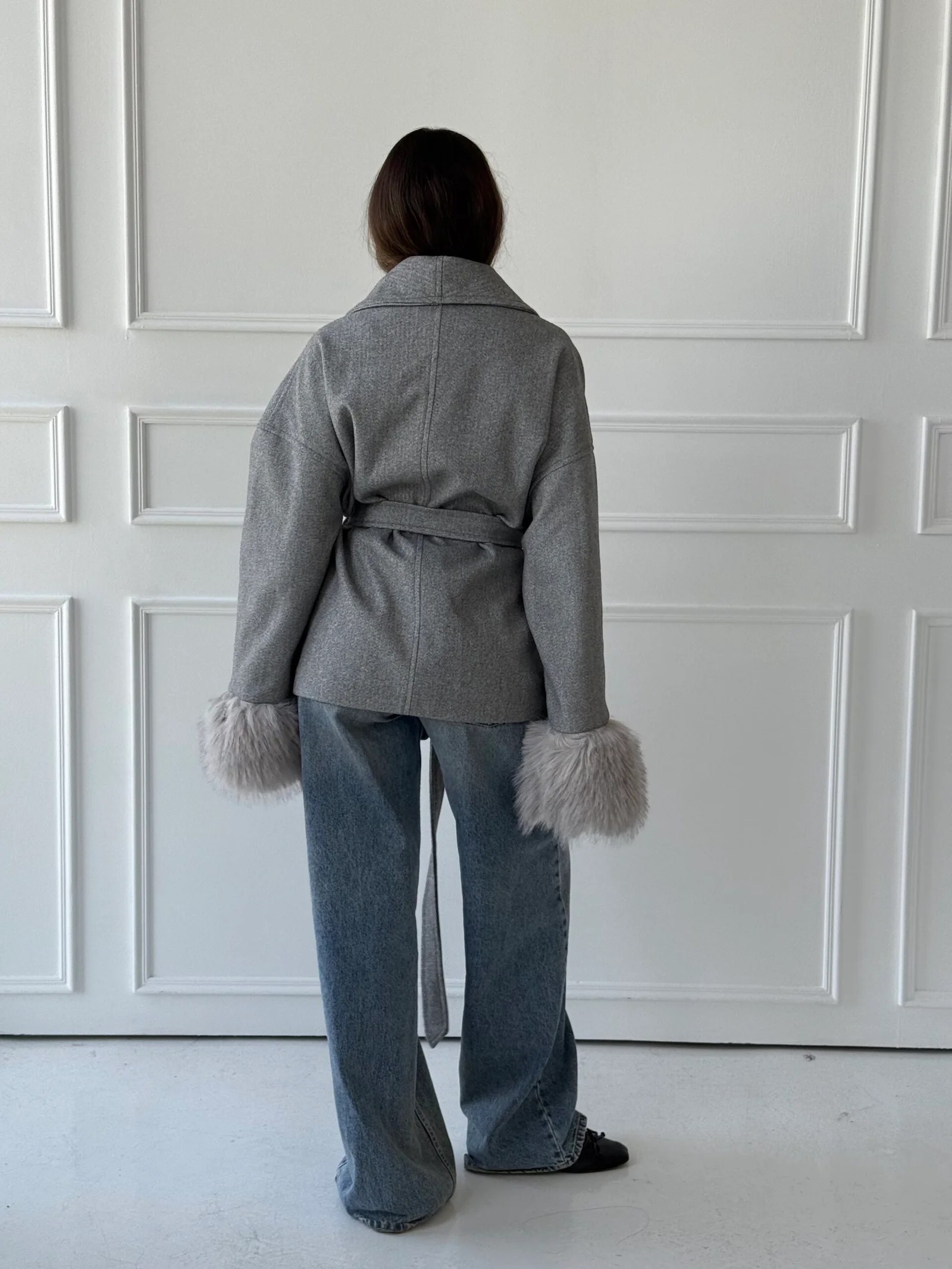 Fur Cuffs Coat — view 24