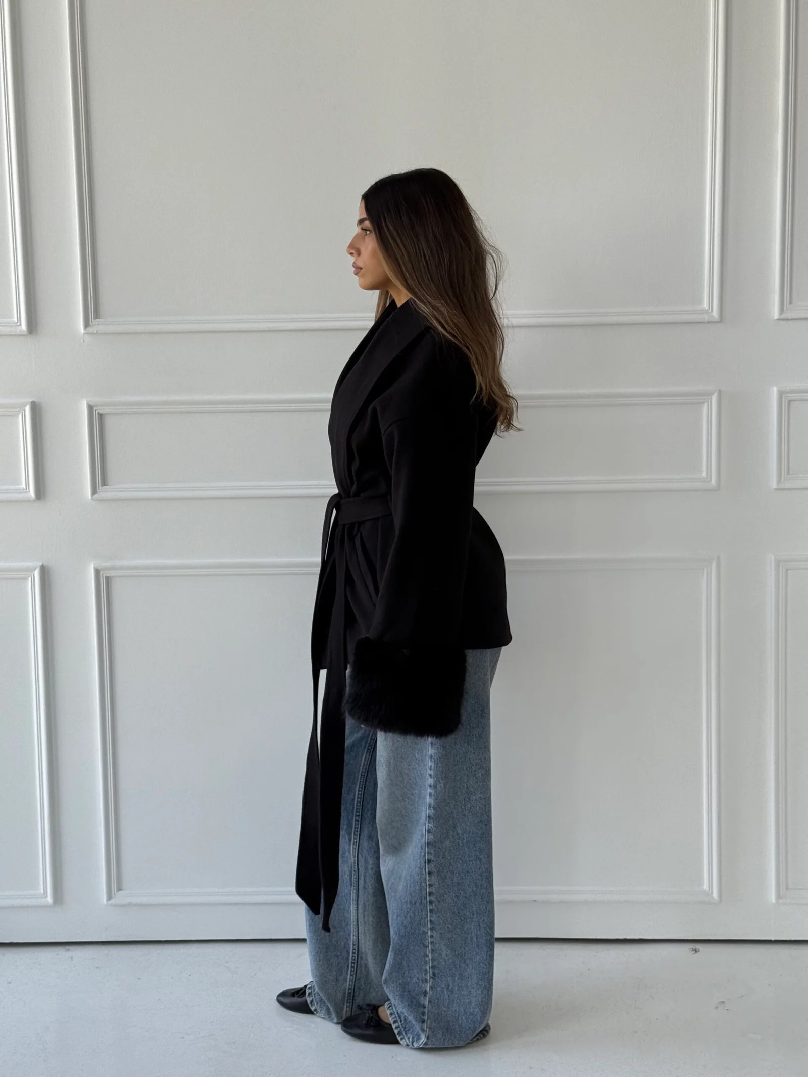 Fur Cuffs Coat — view 40