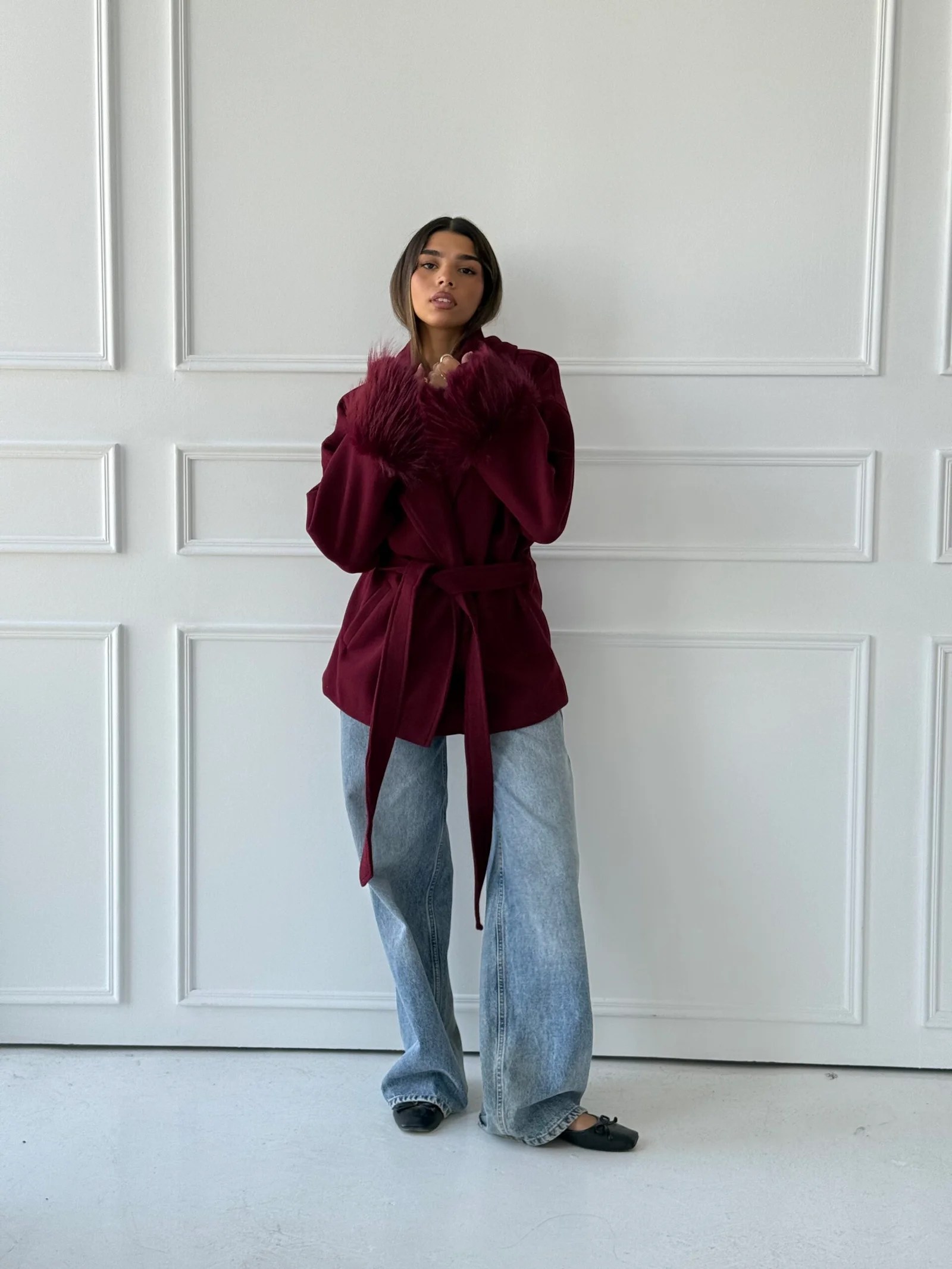 Fur Cuffs Coat — view 37