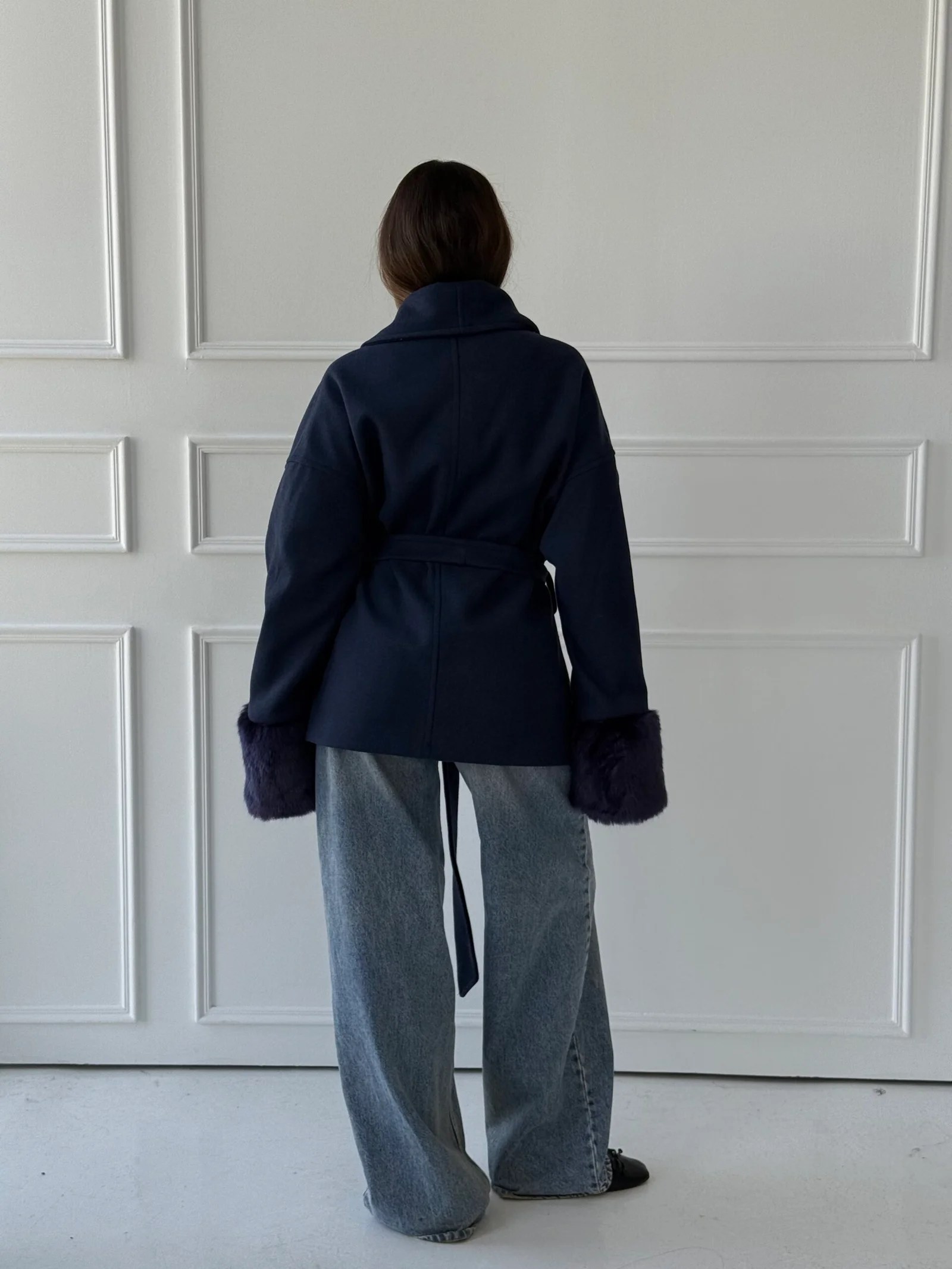 Fur Cuffs Coat — view 20