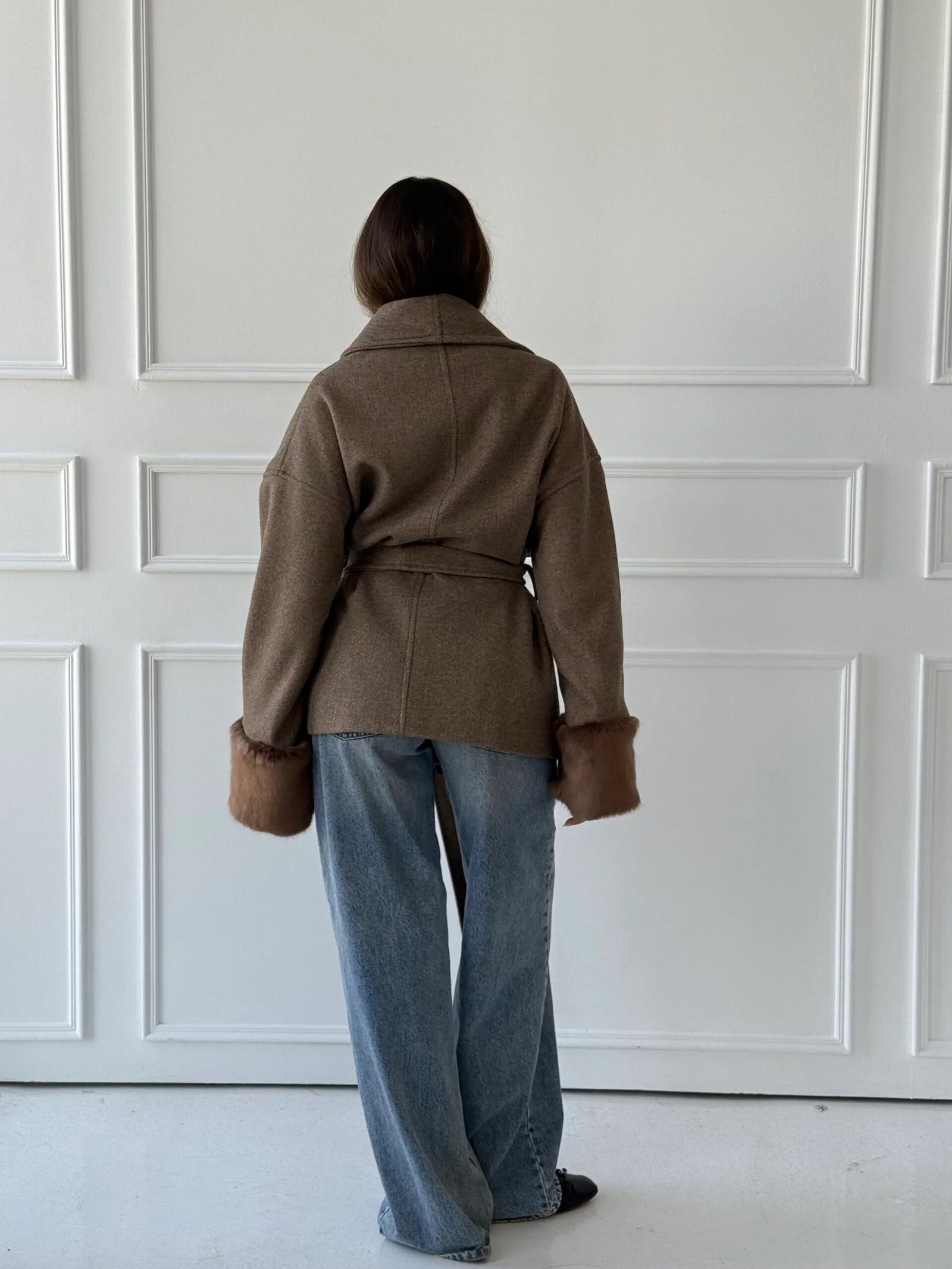 Fur Cuffs Coat — view 29
