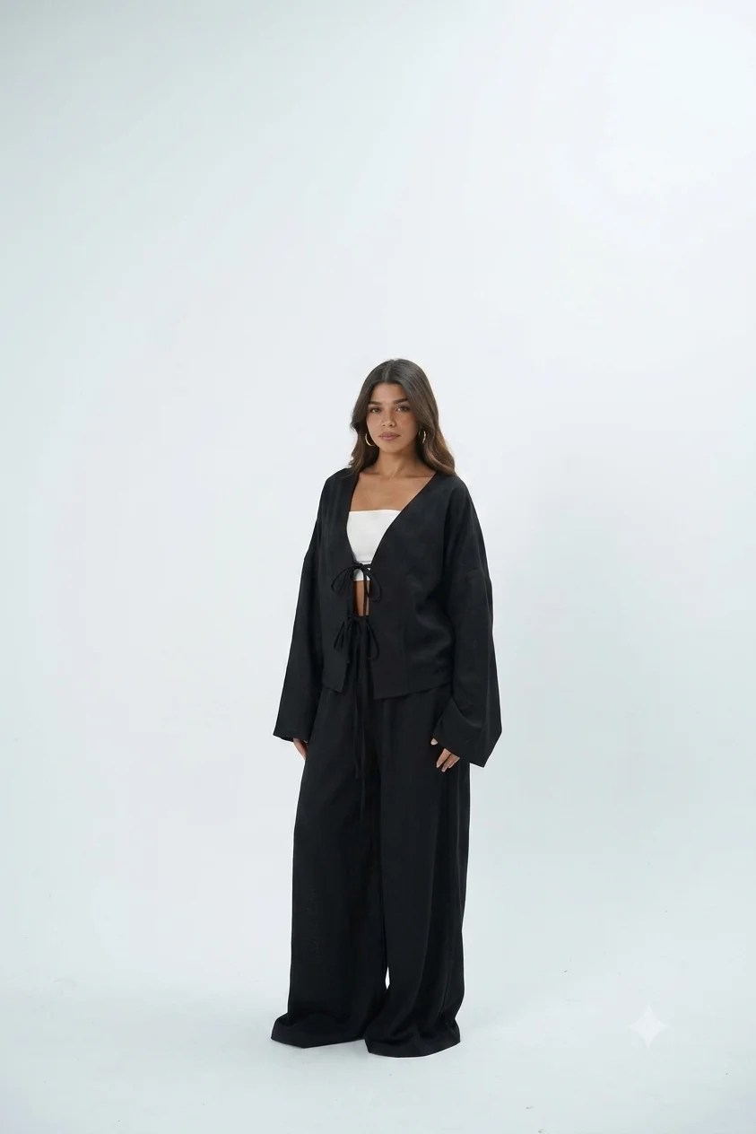 Tie Set (Kimono and Pants)