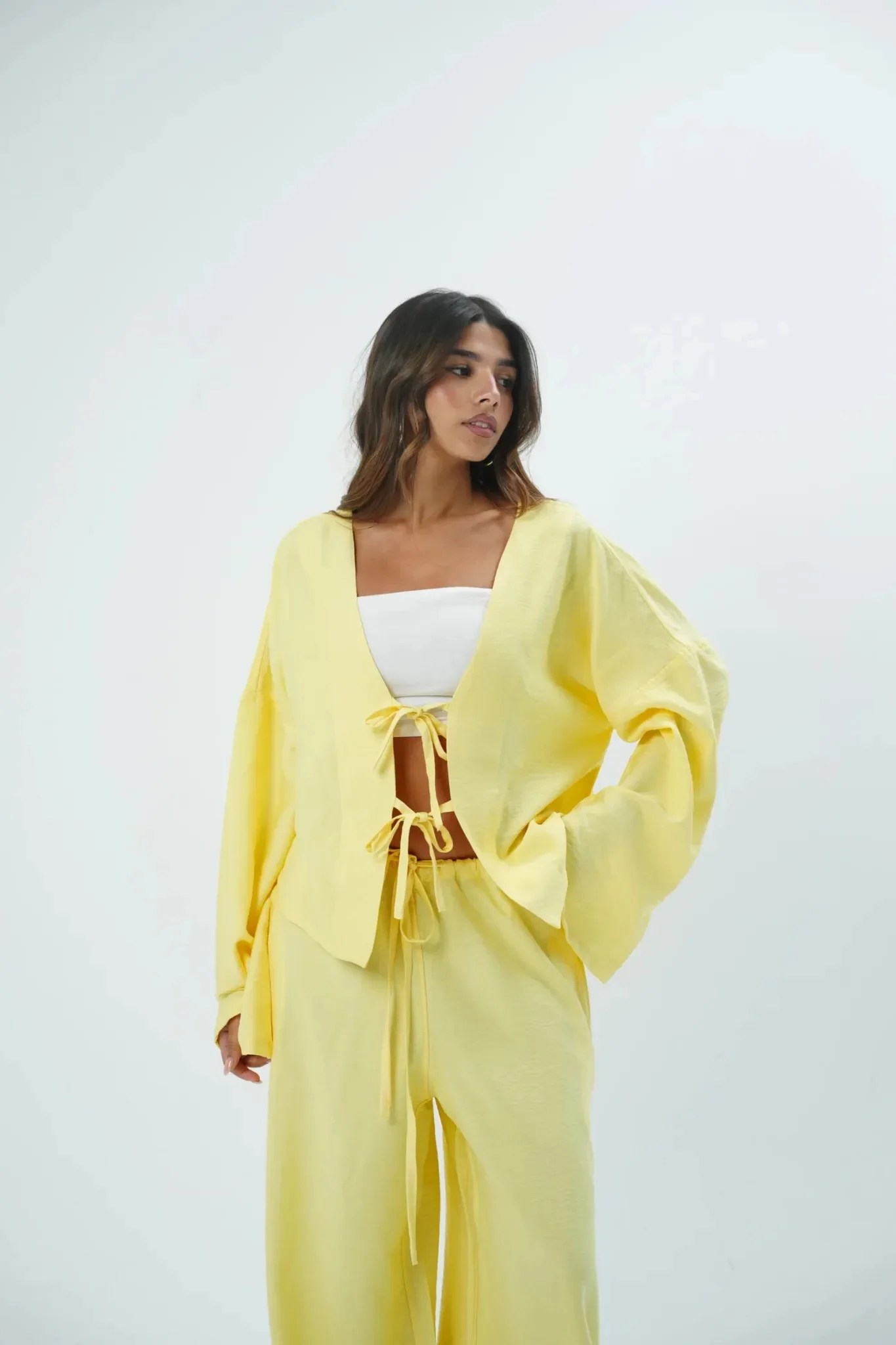 Tie Set (Kimono and Pants) — view 11