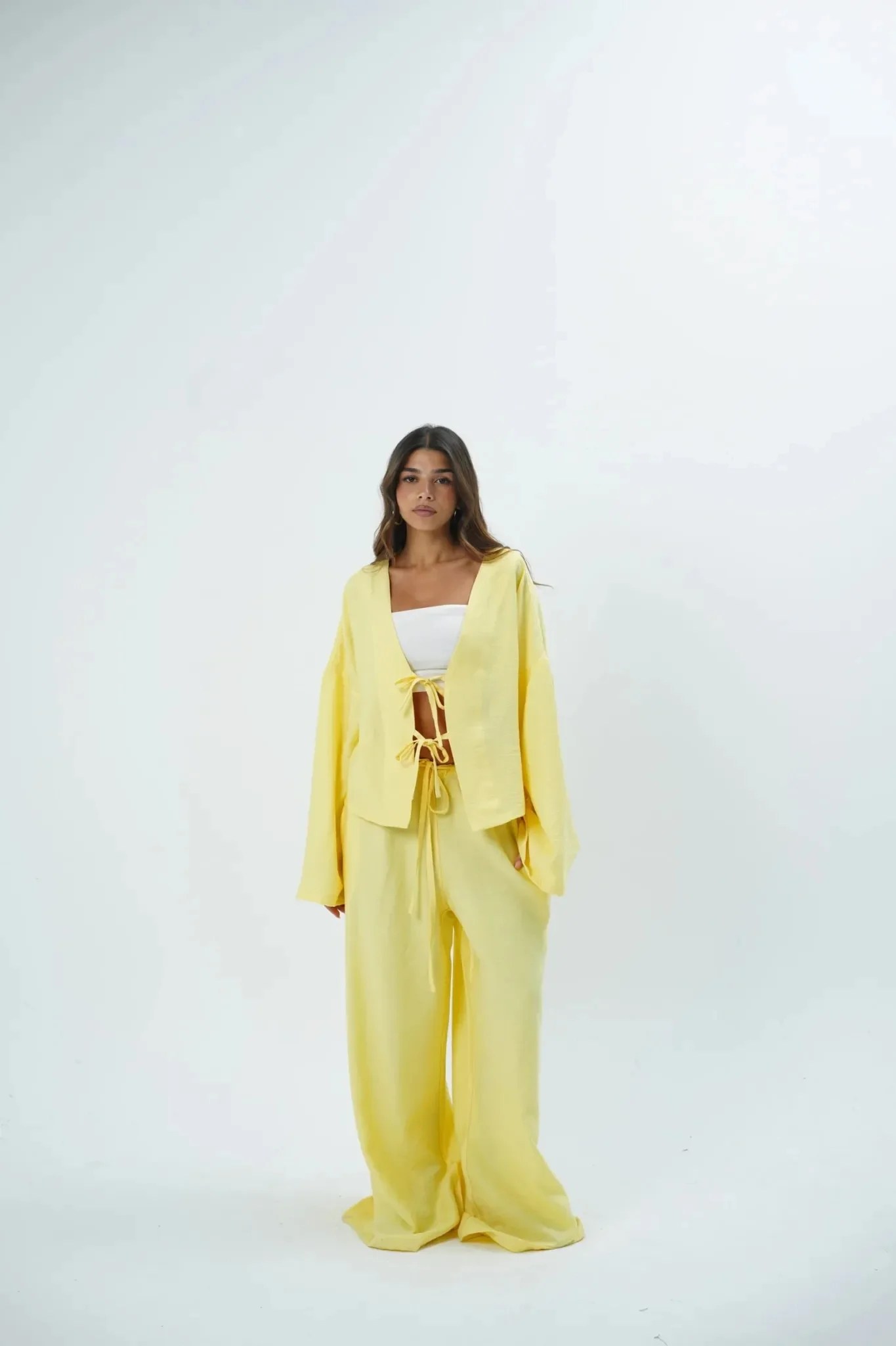 Tie Set (Kimono and Pants) — view 9