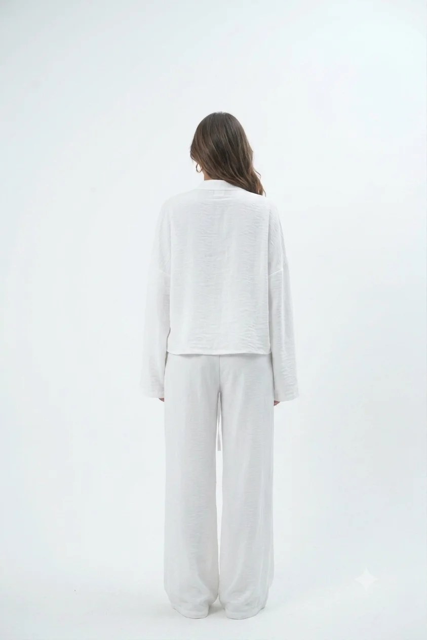 Tie Set (Kimono and Pants) — view 5