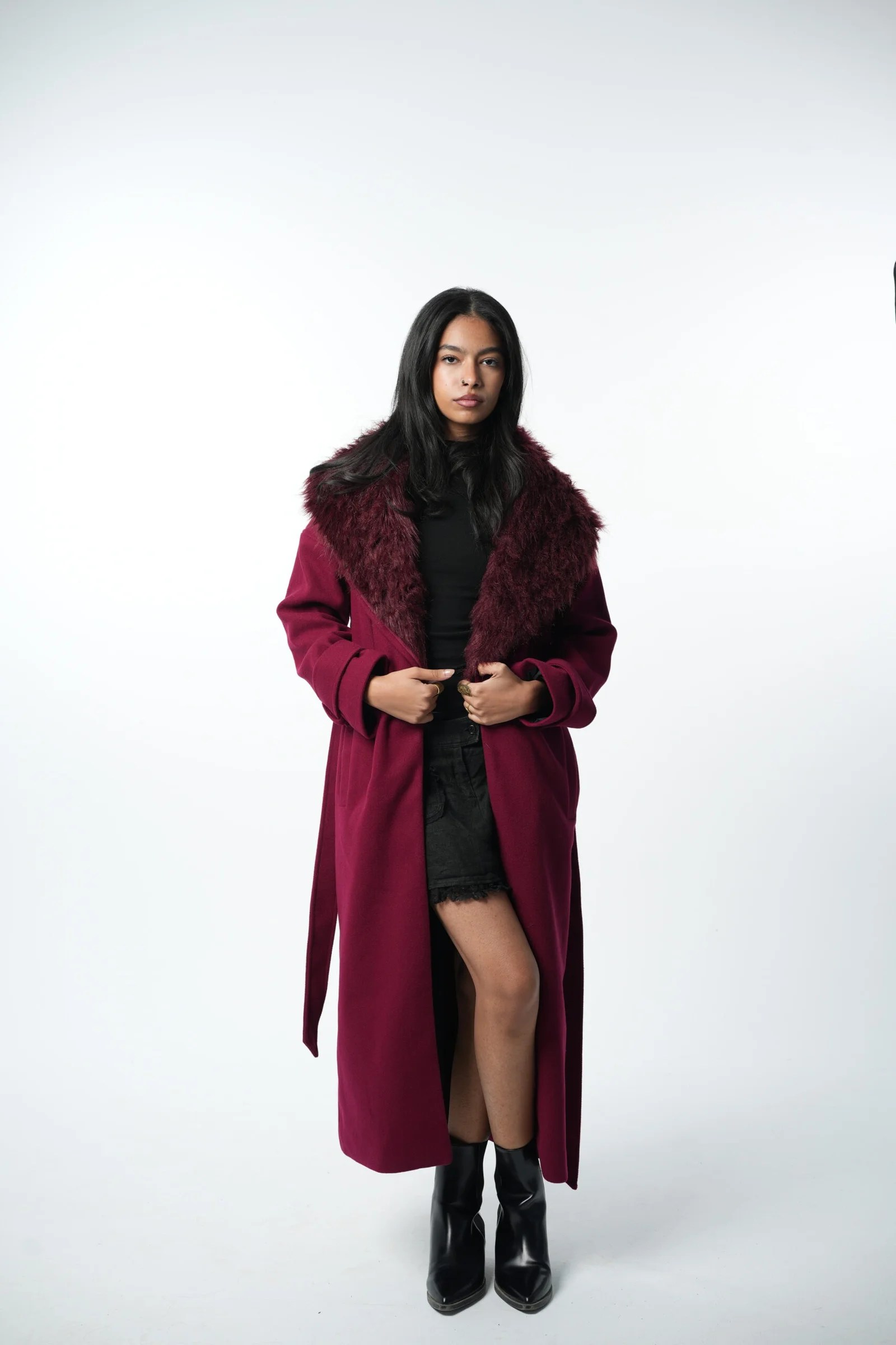 Detachable Fur coat — view 3