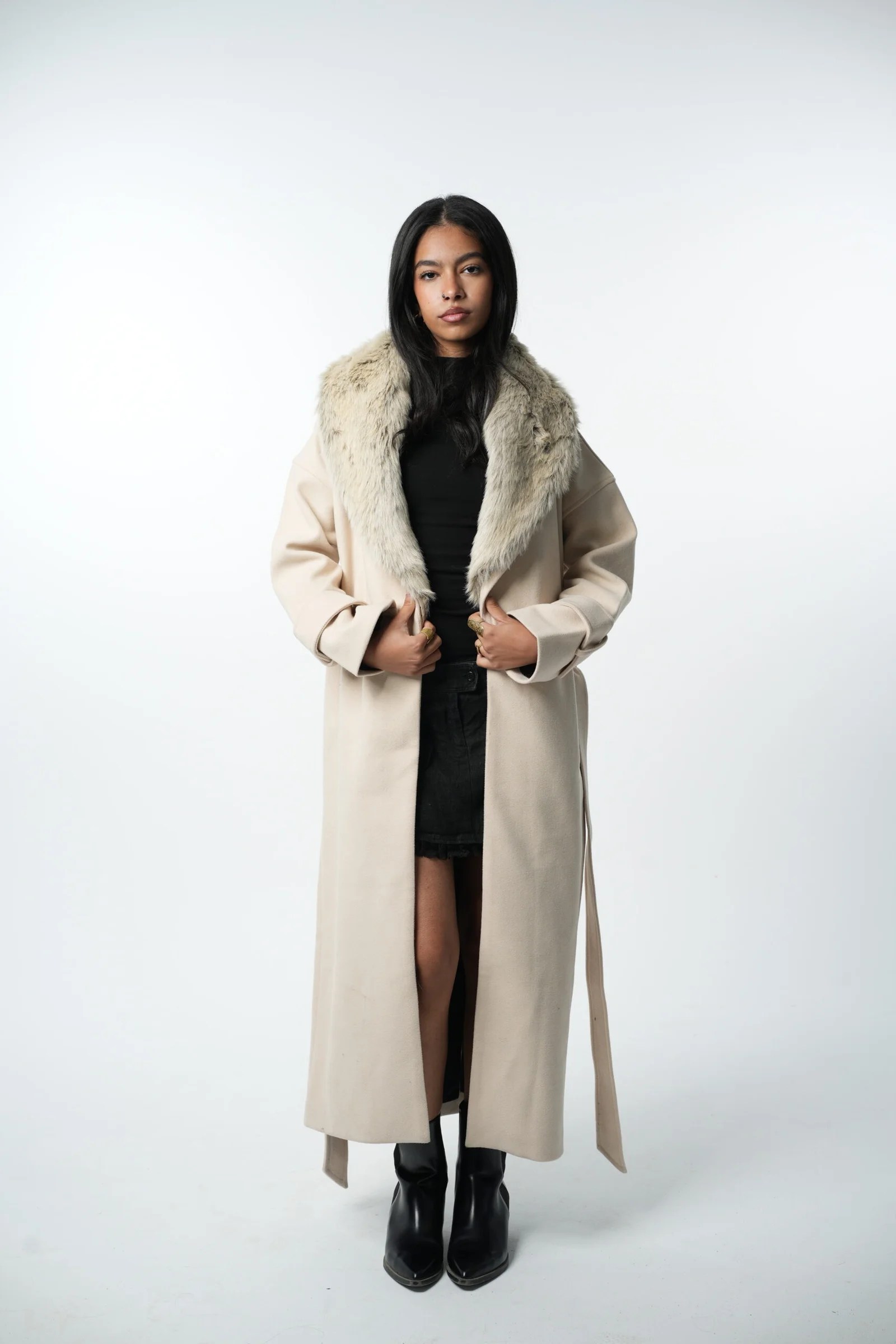 Detachable Fur coat — view 11