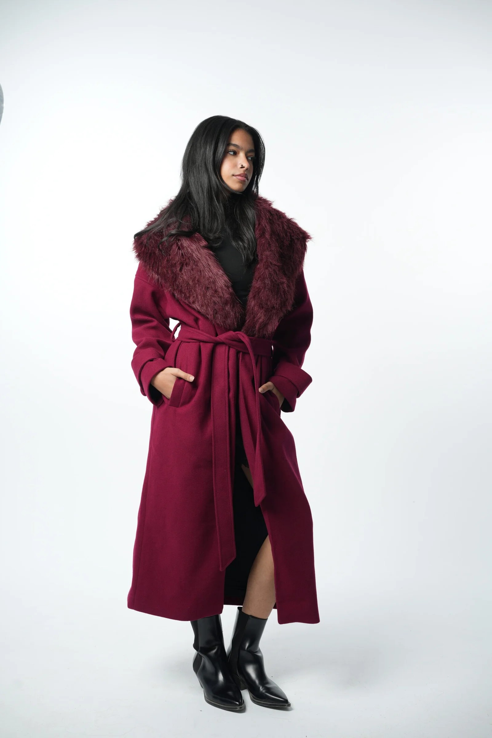 Detachable Fur coat