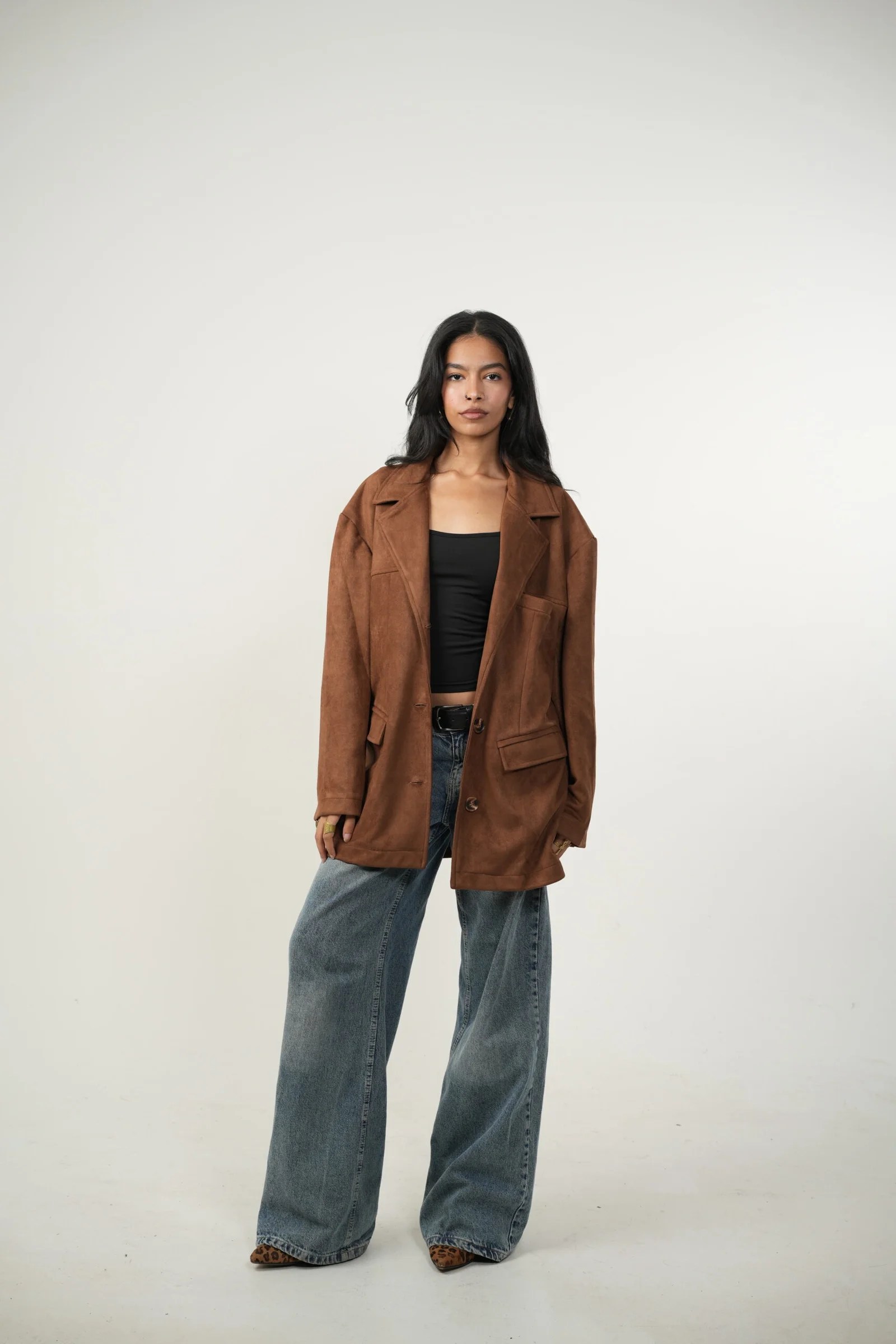 Suede Blazer — view 3